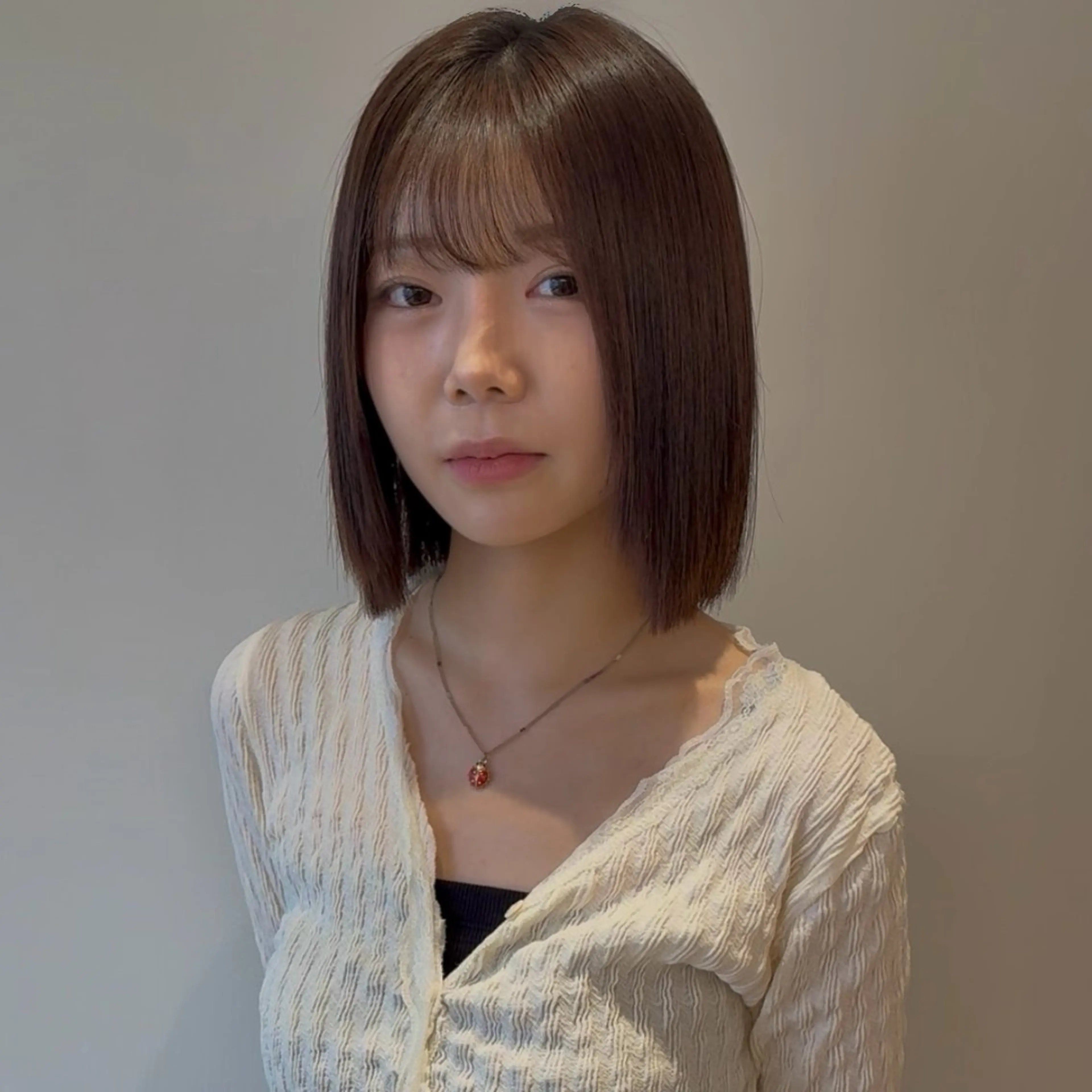 ミディアム カット ヘアカラー noa/ 渋谷のヘアスタイル