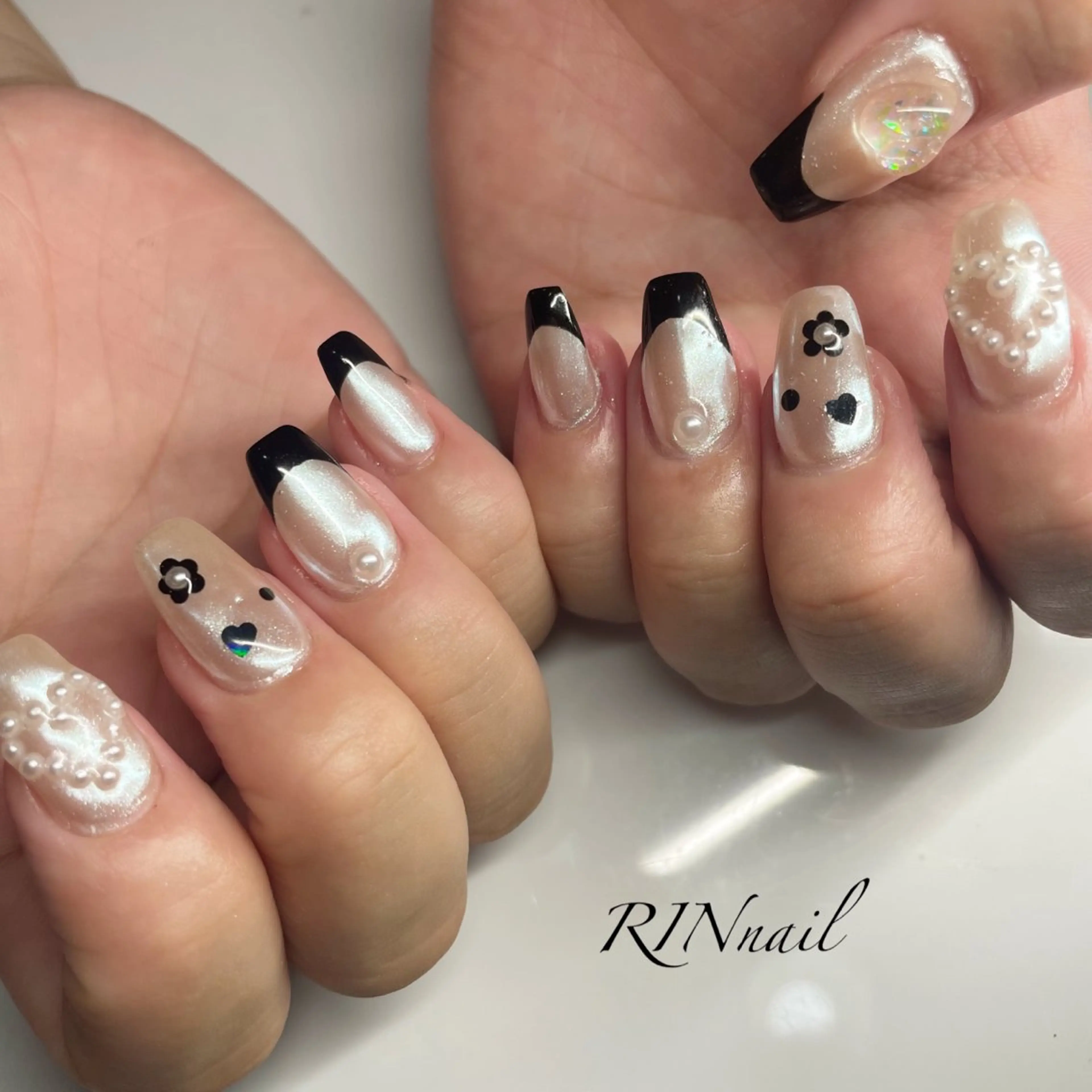 ネイル ハンドネイル ハンドケア RIN HOMEnailのネイルデザイン
