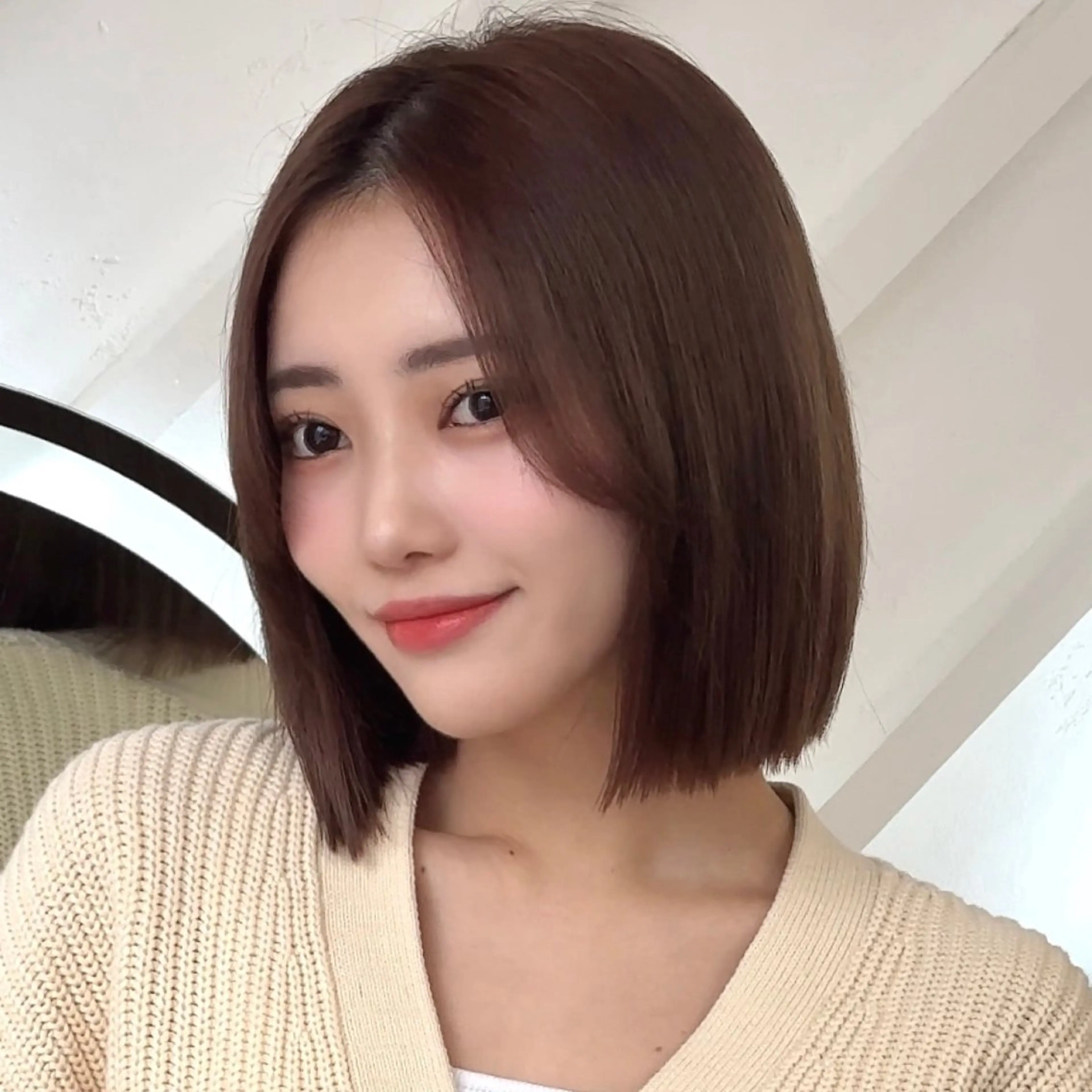 ショート カラー カット ヘアカラー トリートメント 優希/似合わせ/艶 カラー/カット/渋谷のヘアスタイル