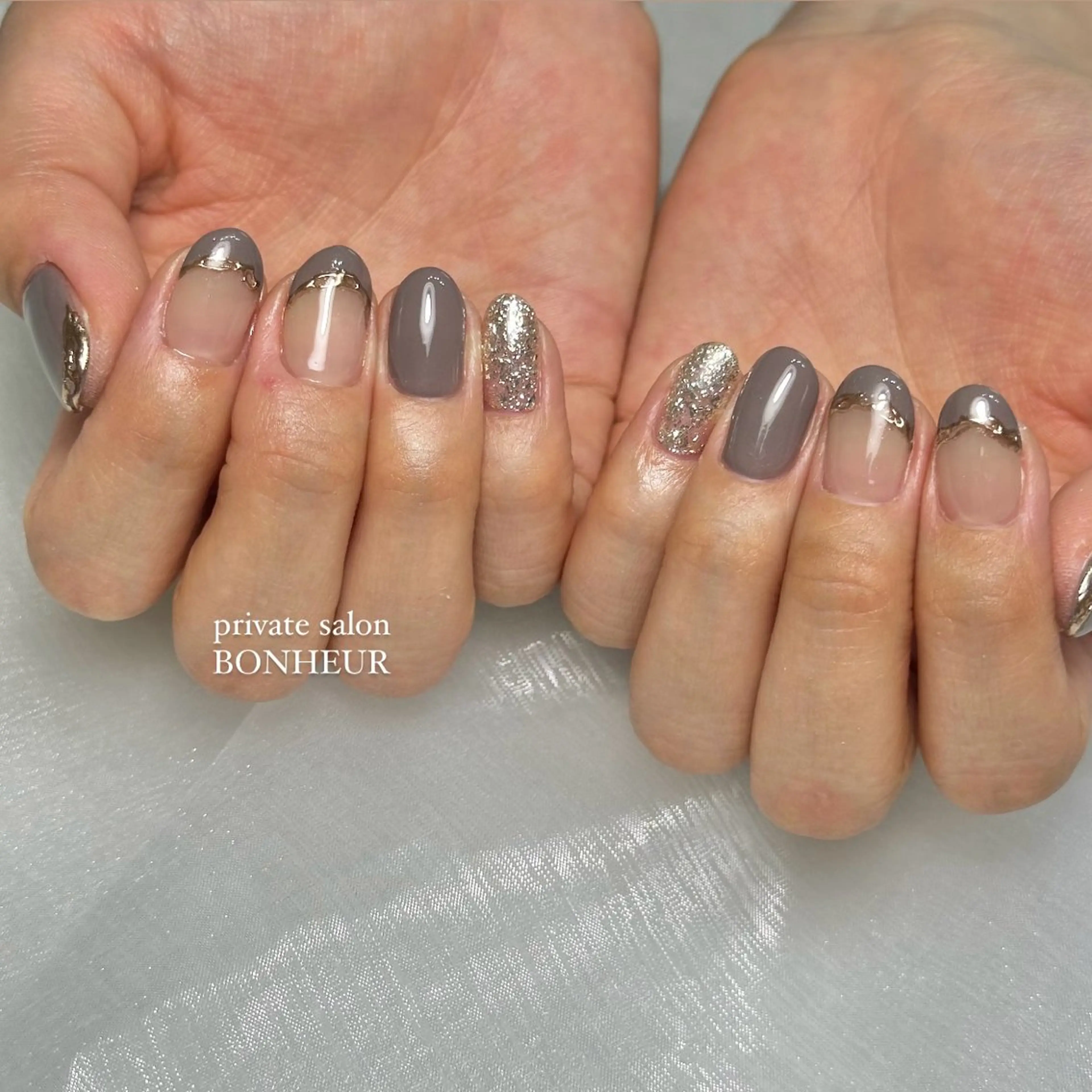 ネイル ハンドネイル BONHEUR Annaのネイルデザイン