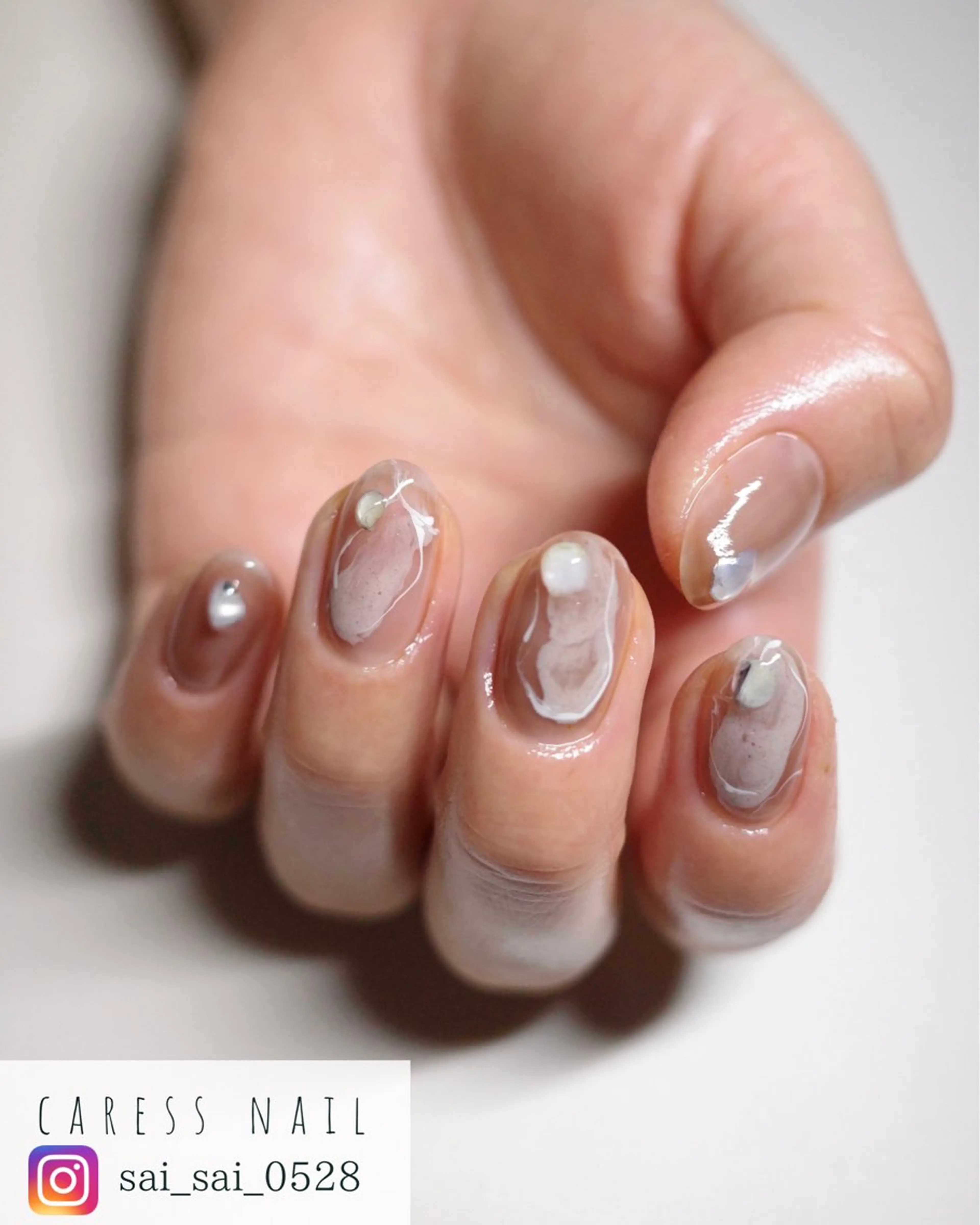 ネイル caress  nail カレスネイル　代々木上原所属・カレスネイル さいのネイルデザイン