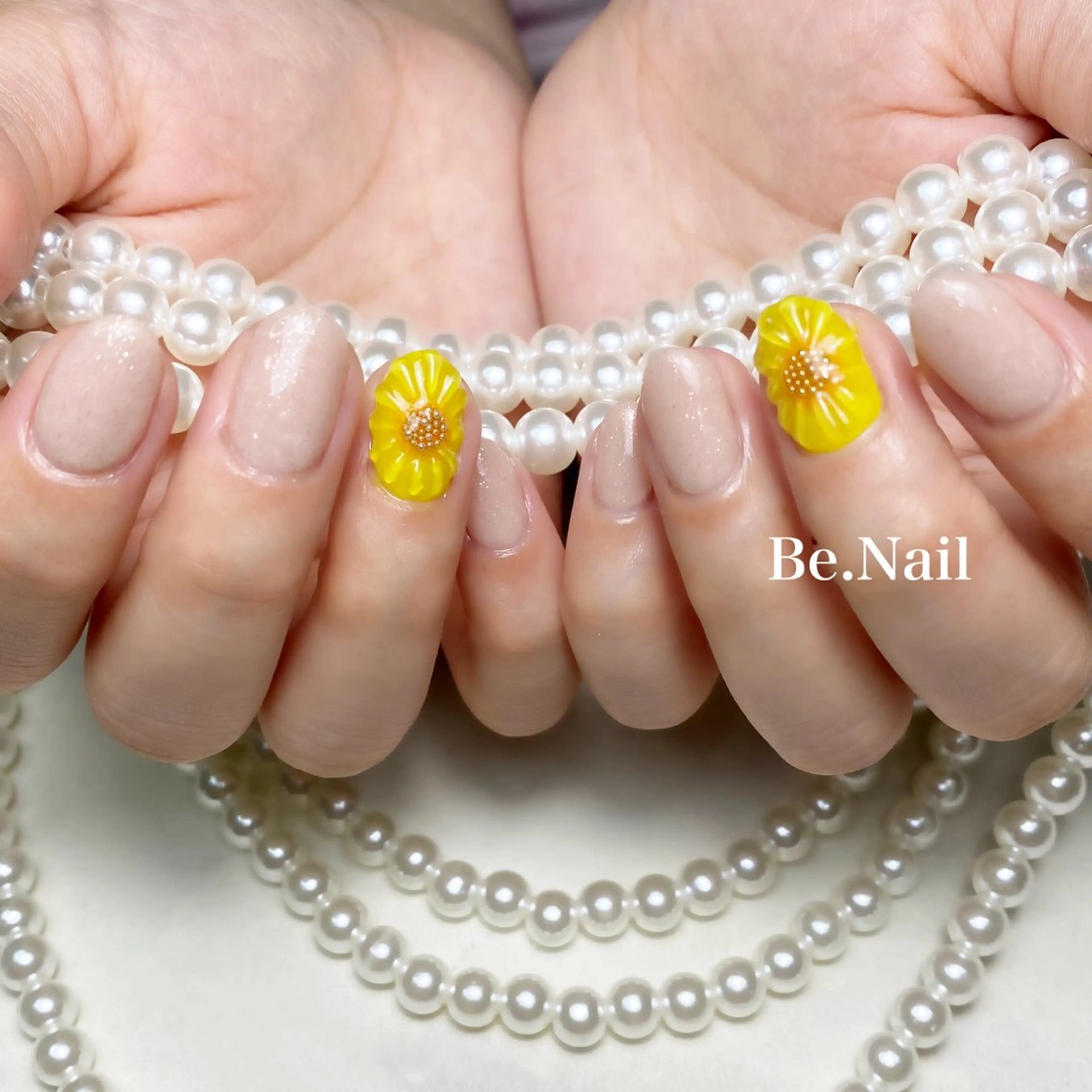 ネイル アートネイル ジェルネイル ショートネイル シンプルネイル 夏ネイル Be. Nailのネイルデザイン