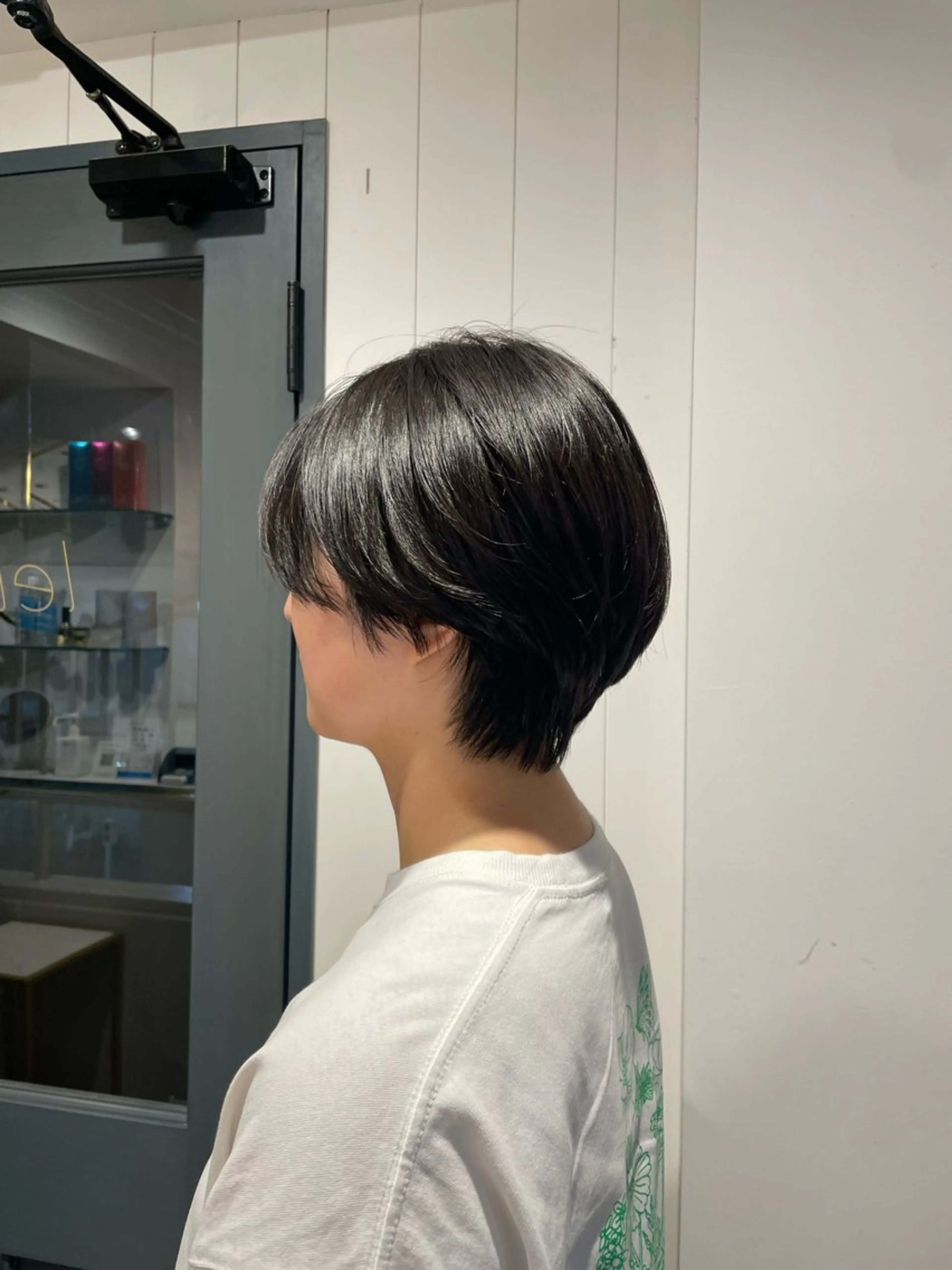 ショート ハンサムショート ショートヘア 石川 優奈のヘアスタイル
