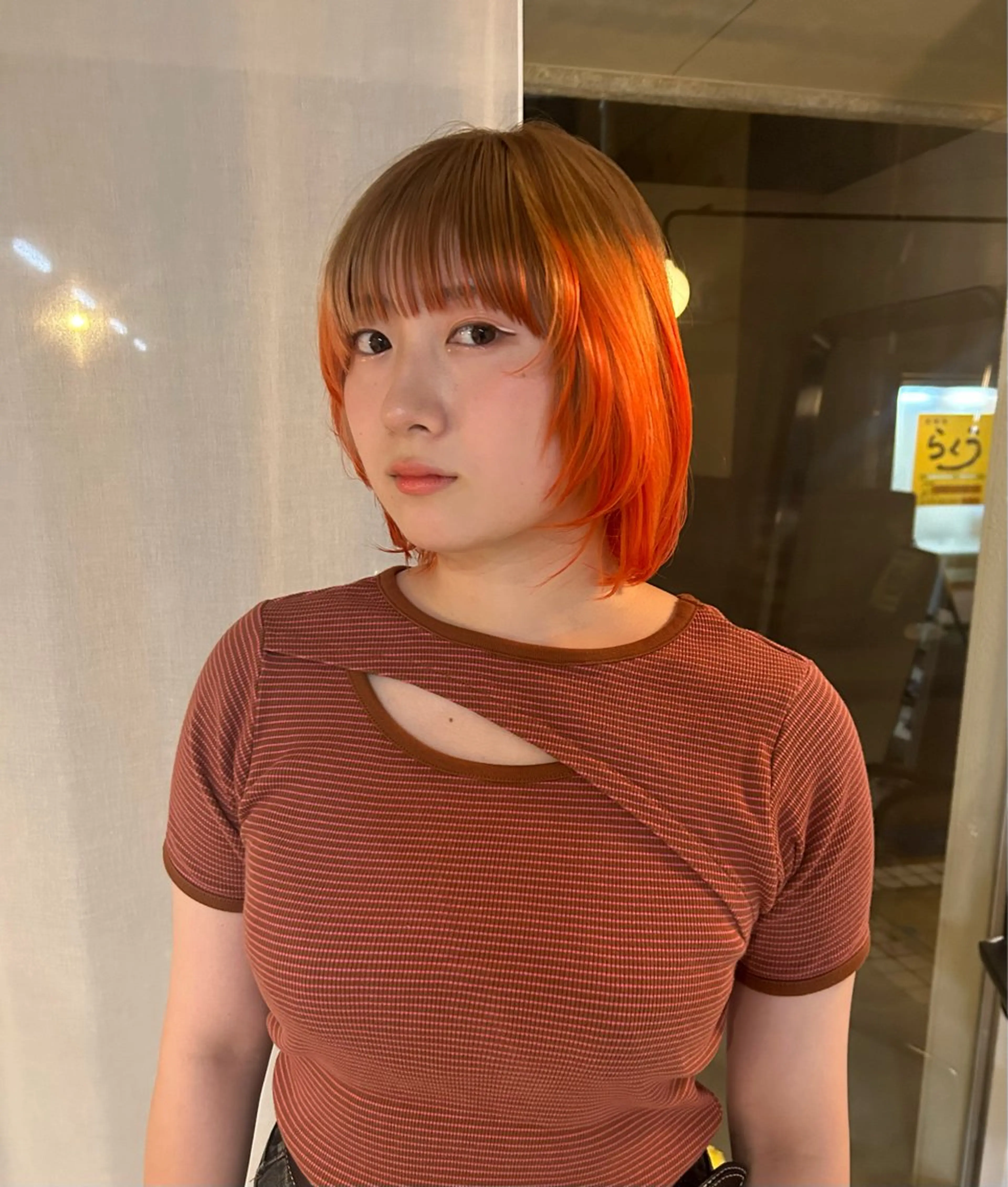 ショート ヘアカラー Alter所属・layer/透明感 ハイトーン/kanaのヘアスタイル
