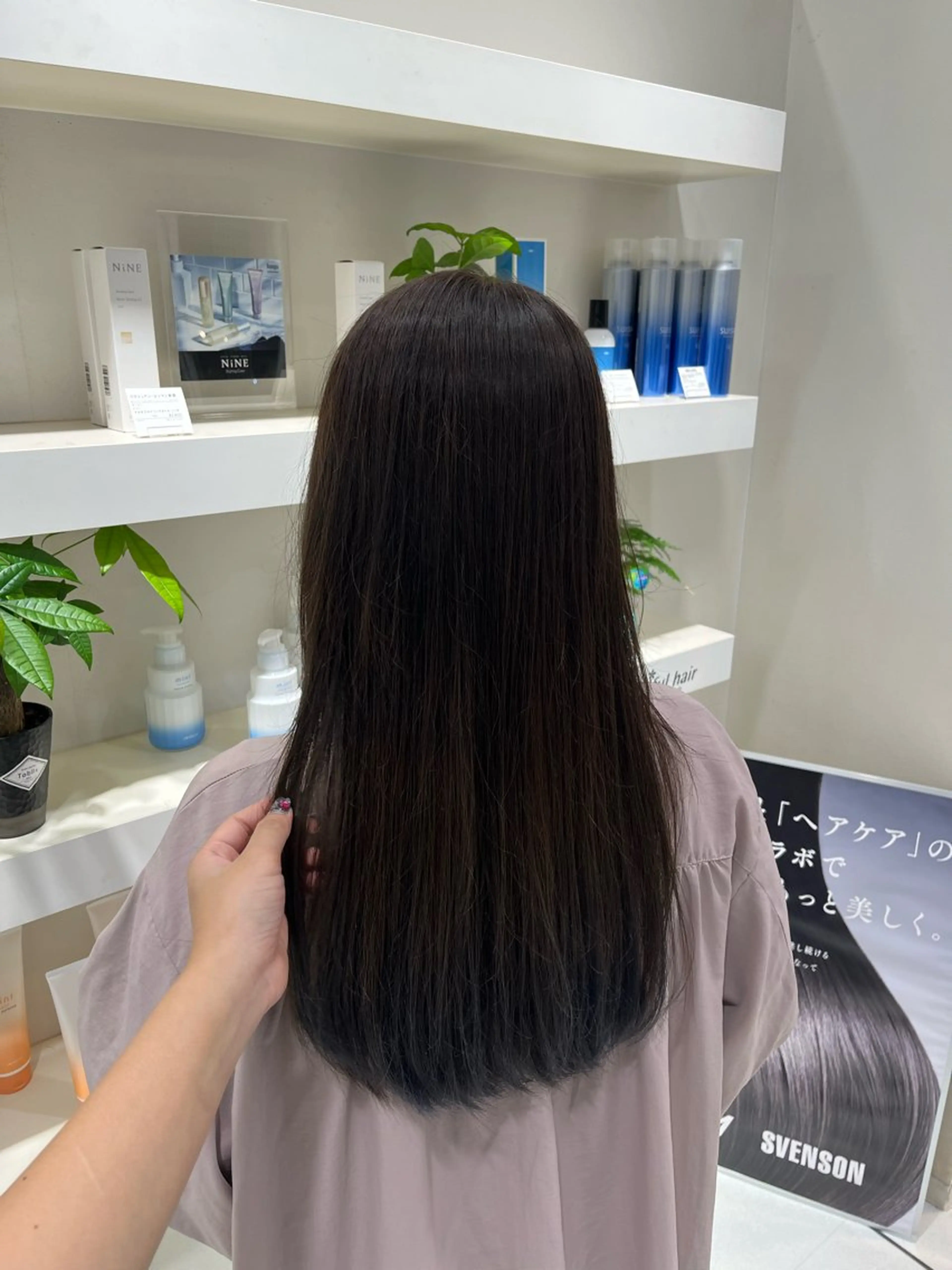 カラー 透明感カラー ヘアカラー トリートメント TAYA香椎店所属・藤並 ファニャのヘアスタイル