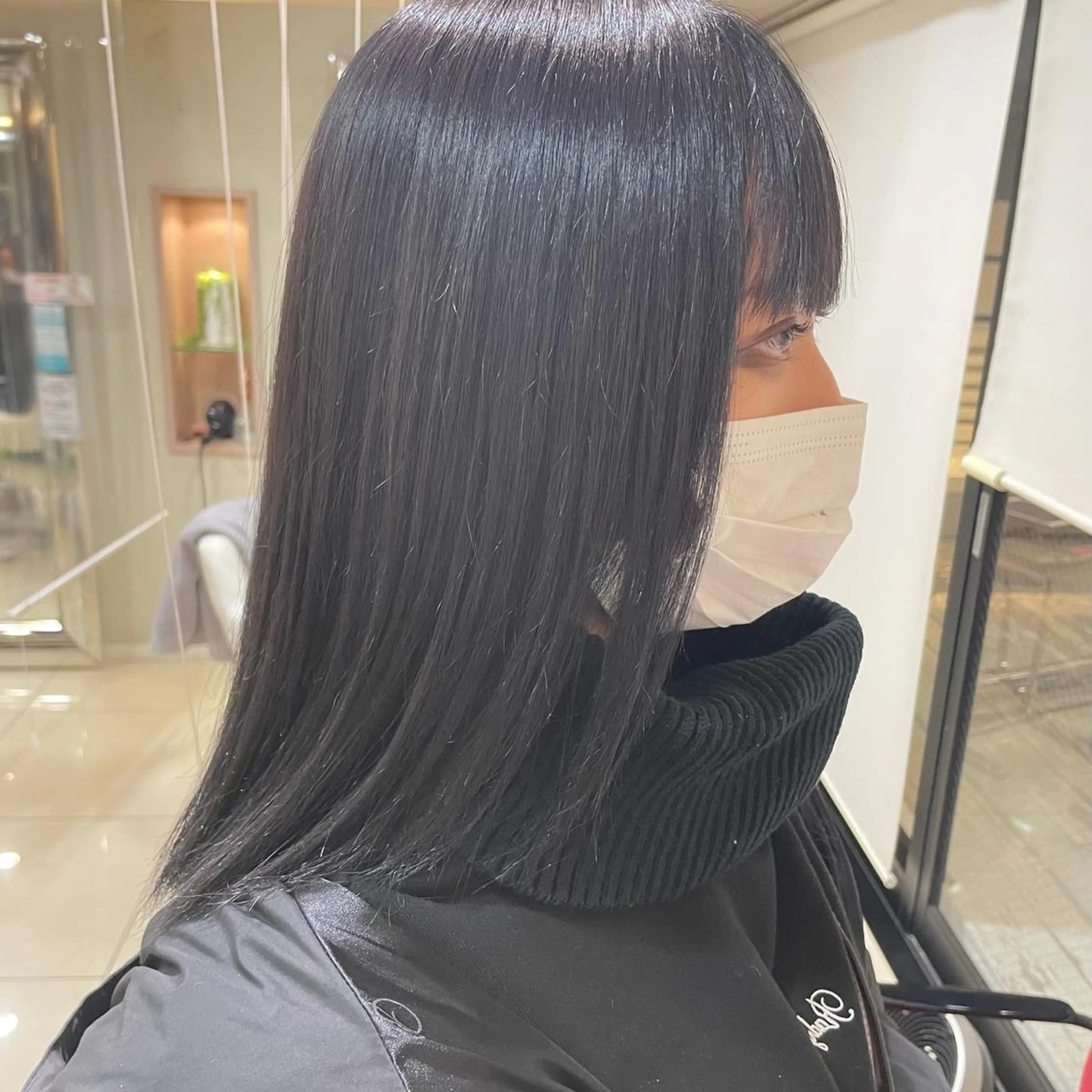 ロング カラー ヘアアレンジ 透明感カラー HARUKI MINATO Japan SENDAI所属・🌈【透明感・韓国 ヘア】がっきー🌈のヘアスタイル