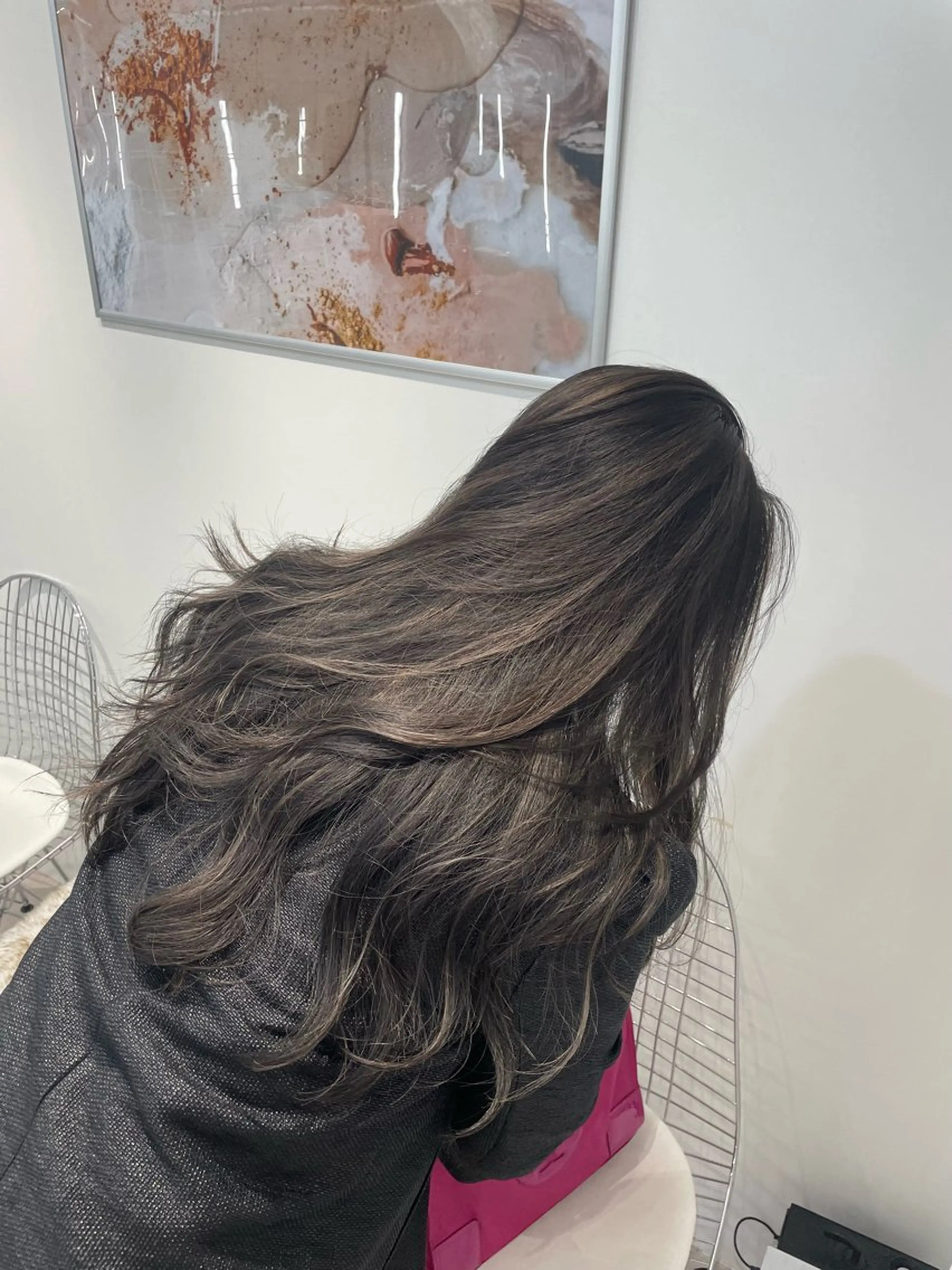 ロング ⚜️ハイライト/レイ ヤー/表参道⚜️✨のヘアスタイル