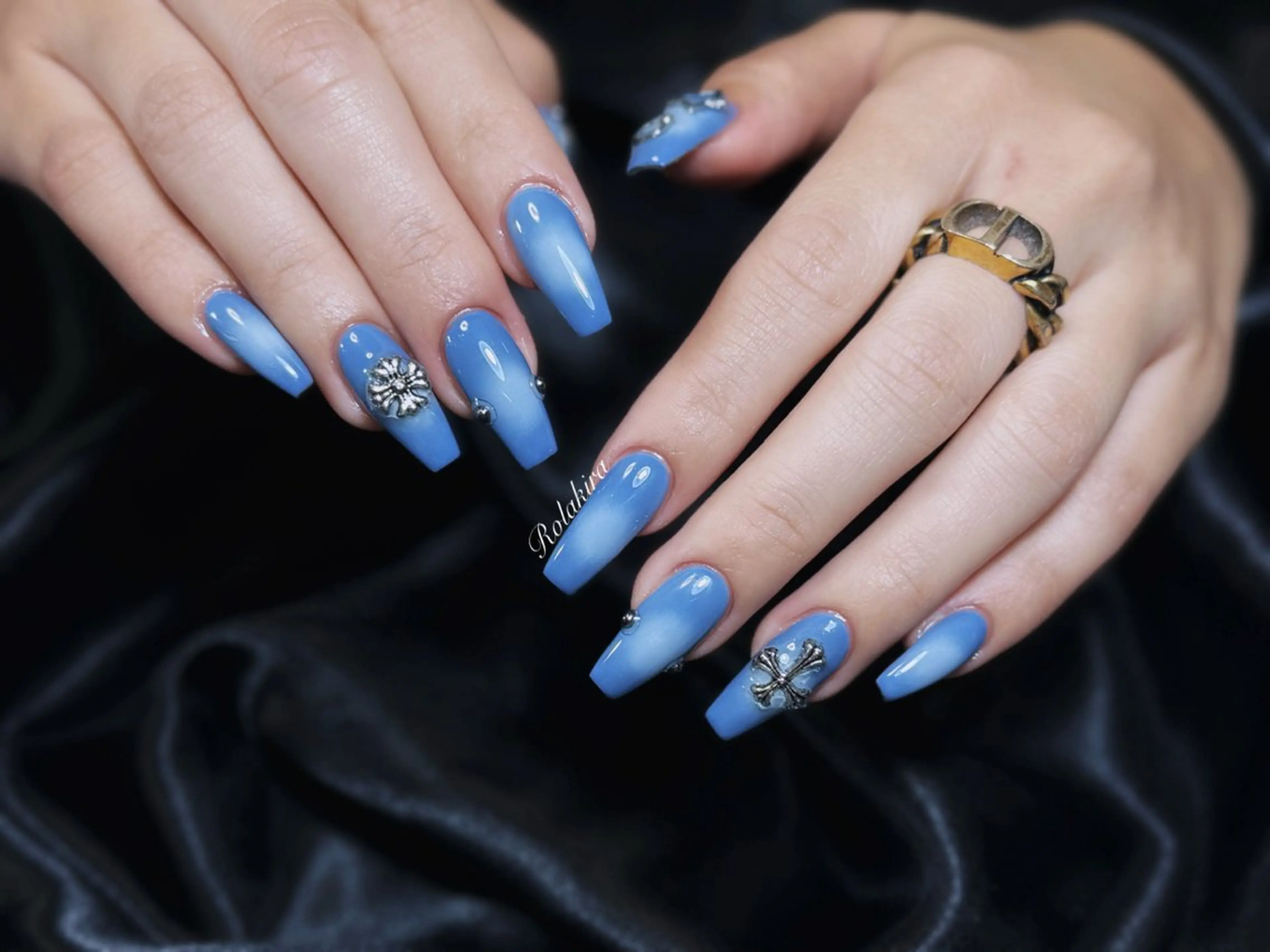 ネイル チークネイル 長さ出し フレンチネイル ジェルネイル 韓国ネイル ハンドネイル Rola kira nail salon所属・Rola kira 麗のネイルデザイン