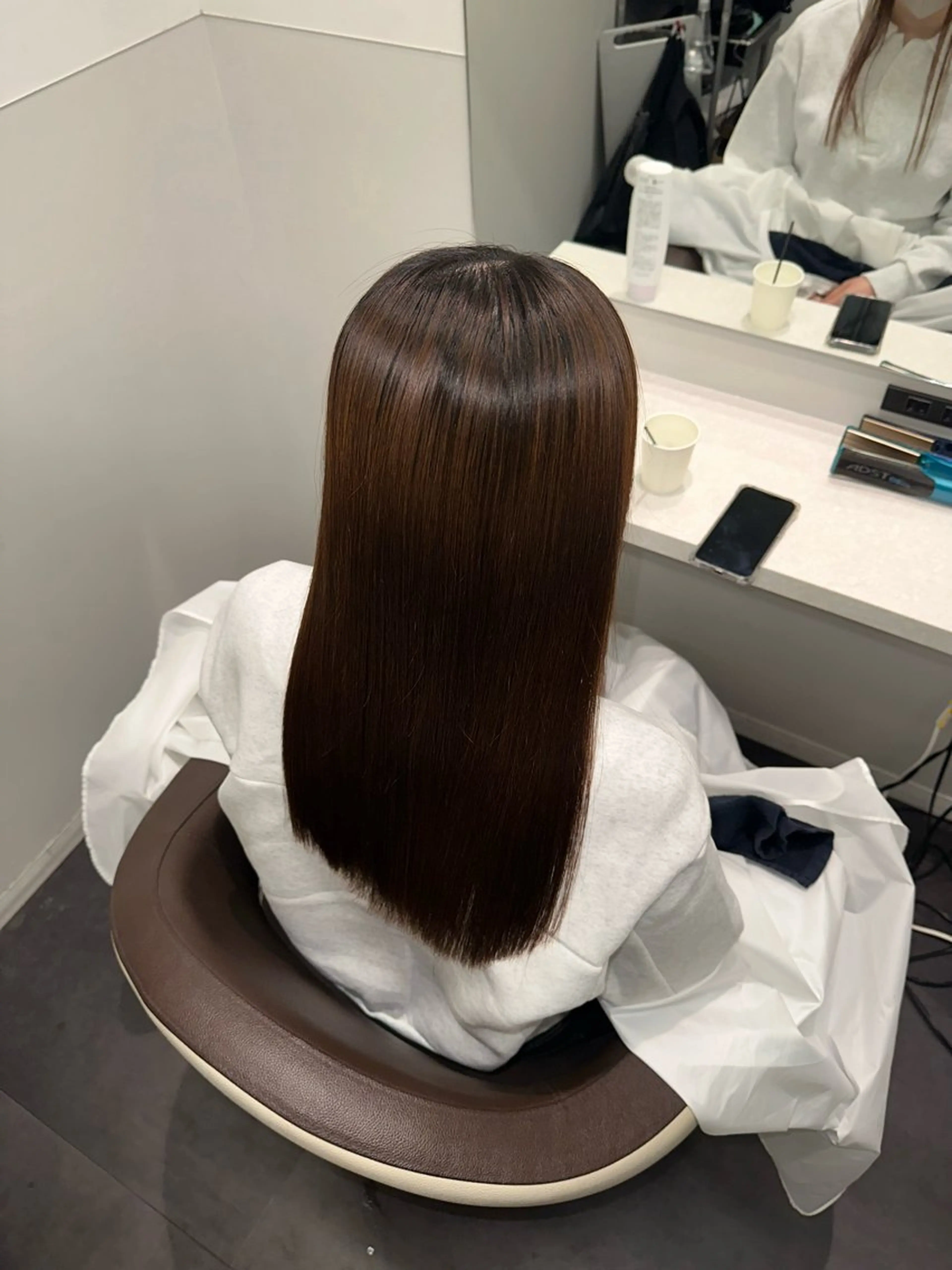 セミロング Wisteria所属・美髪特化✨ 伊織✨縮毛矯正✨のヘアスタイル