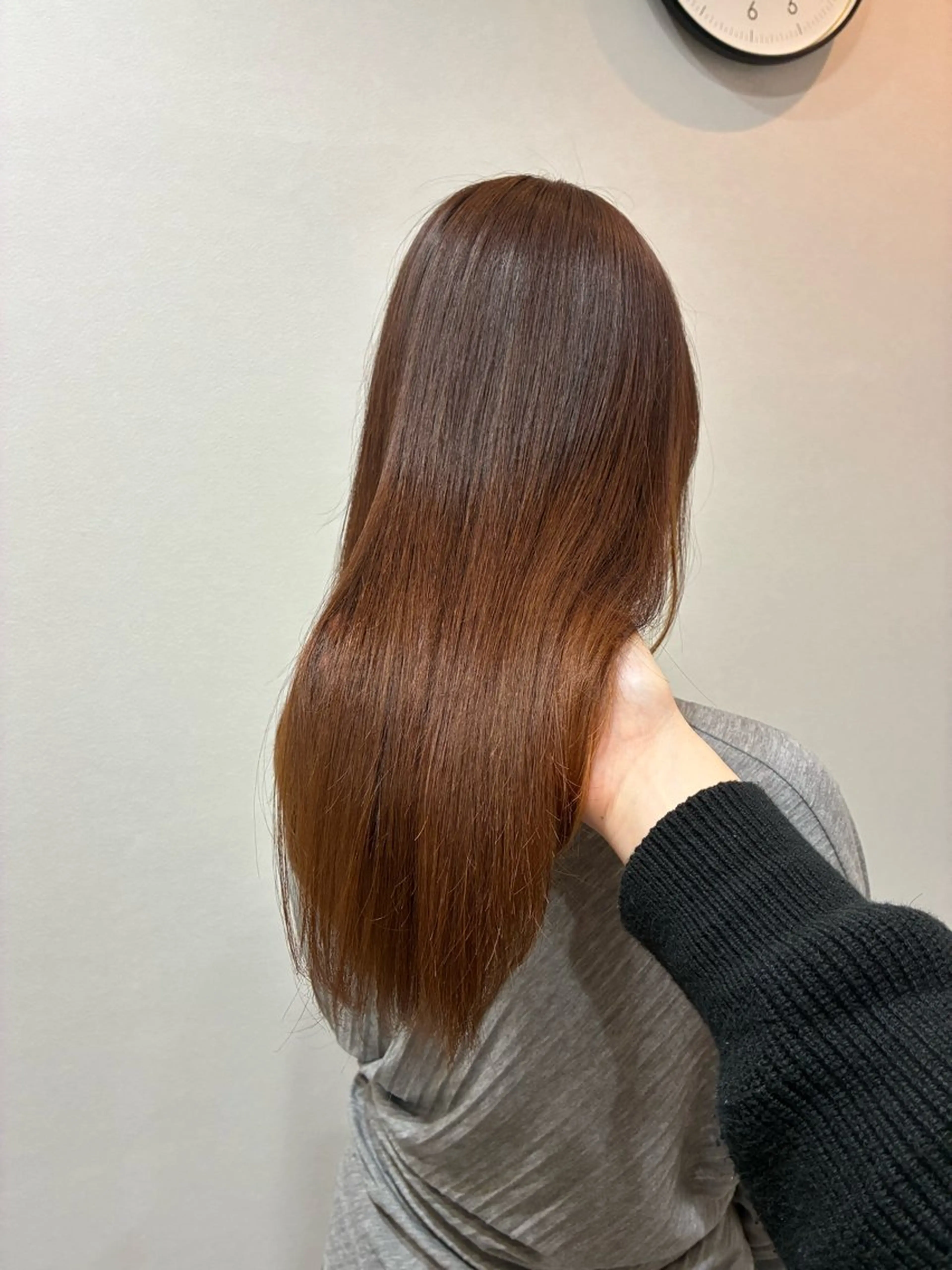 セミロング カット 縮毛矯正 トリートメント mai _📓のヘアスタイル