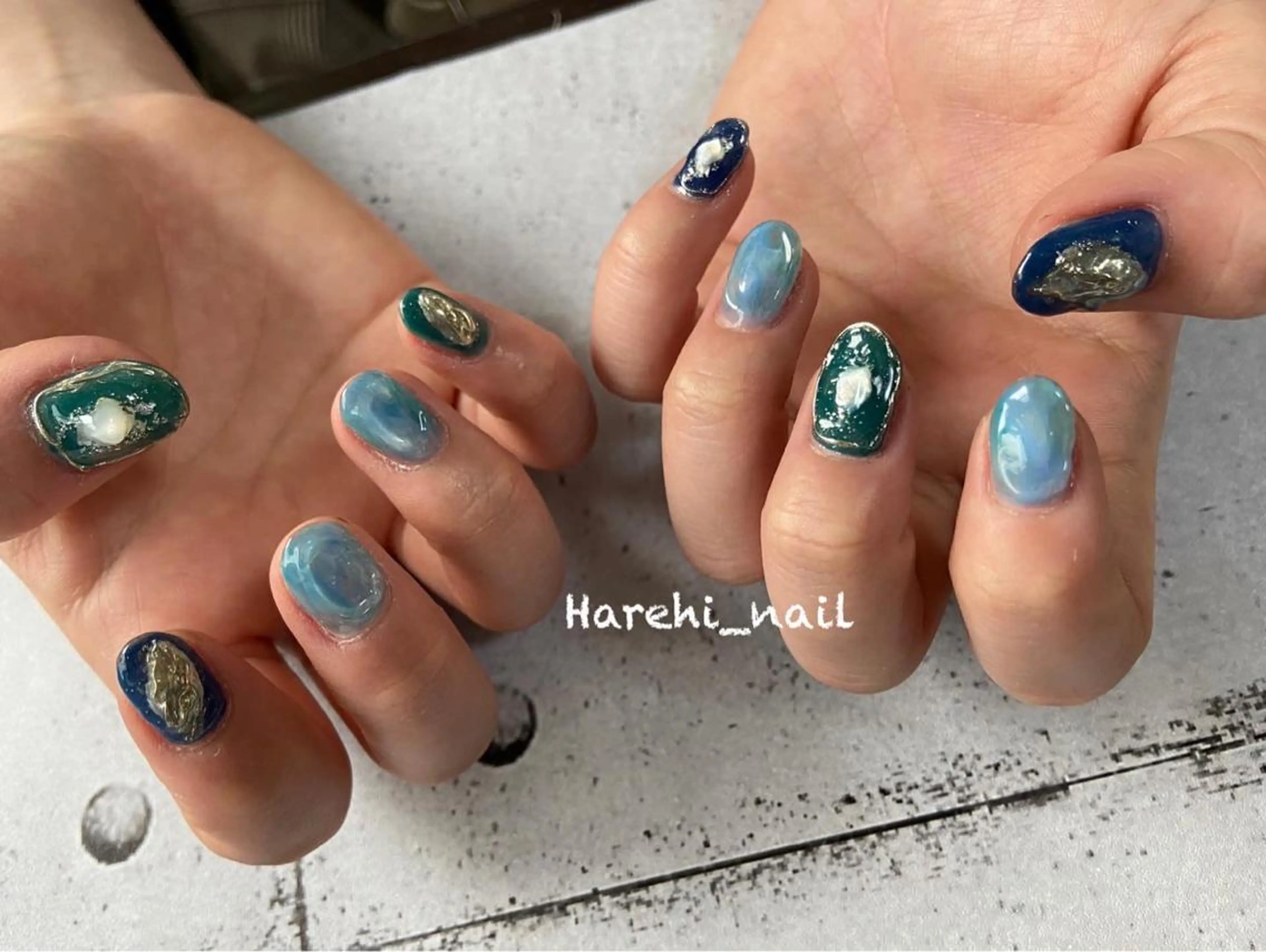 ネイル ハンドネイル Harehi_ nailのネイルデザイン