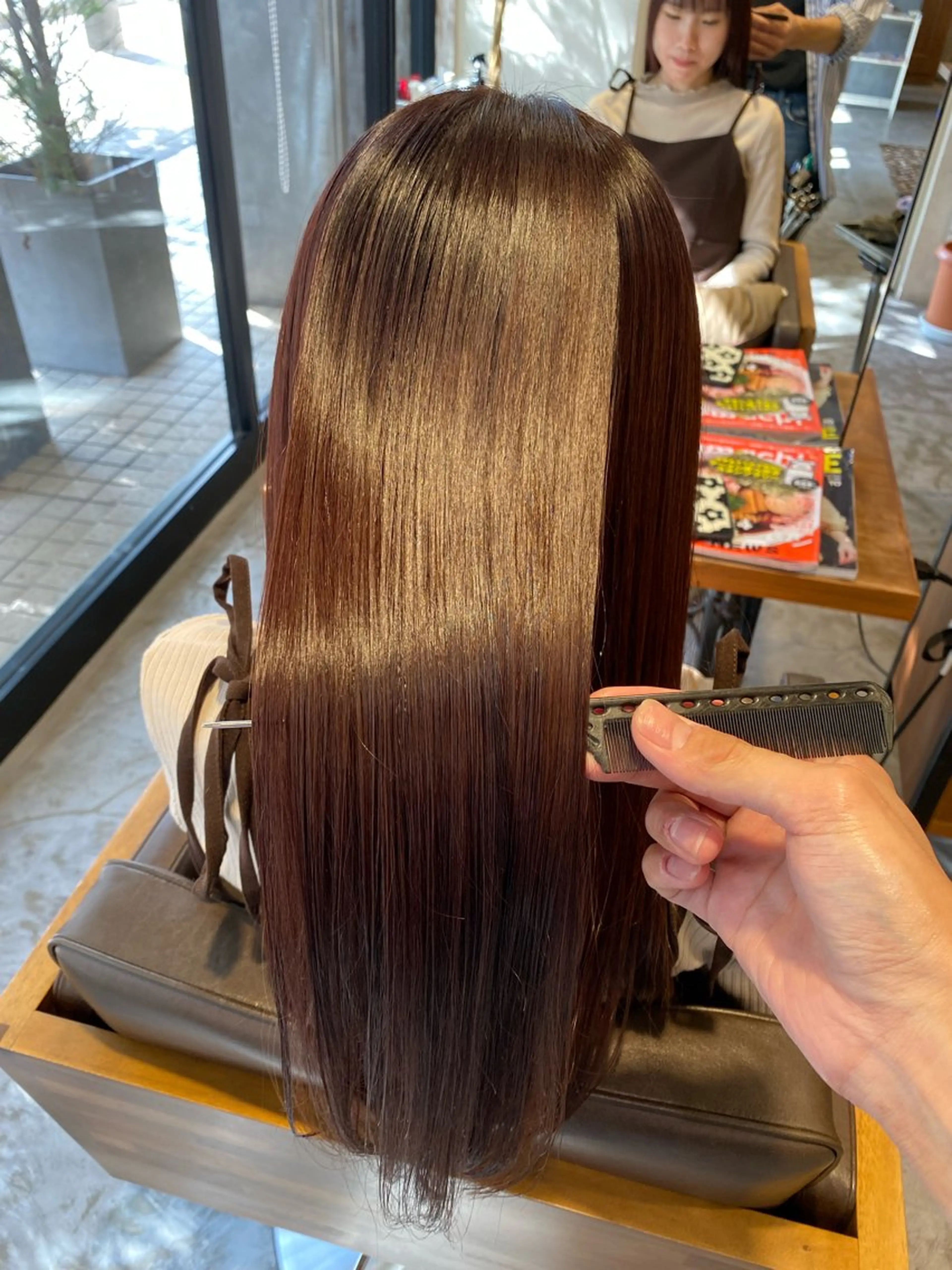 ロング カラー 透明感カラー🌿 ｛door｝髙橋輝のヘアスタイル