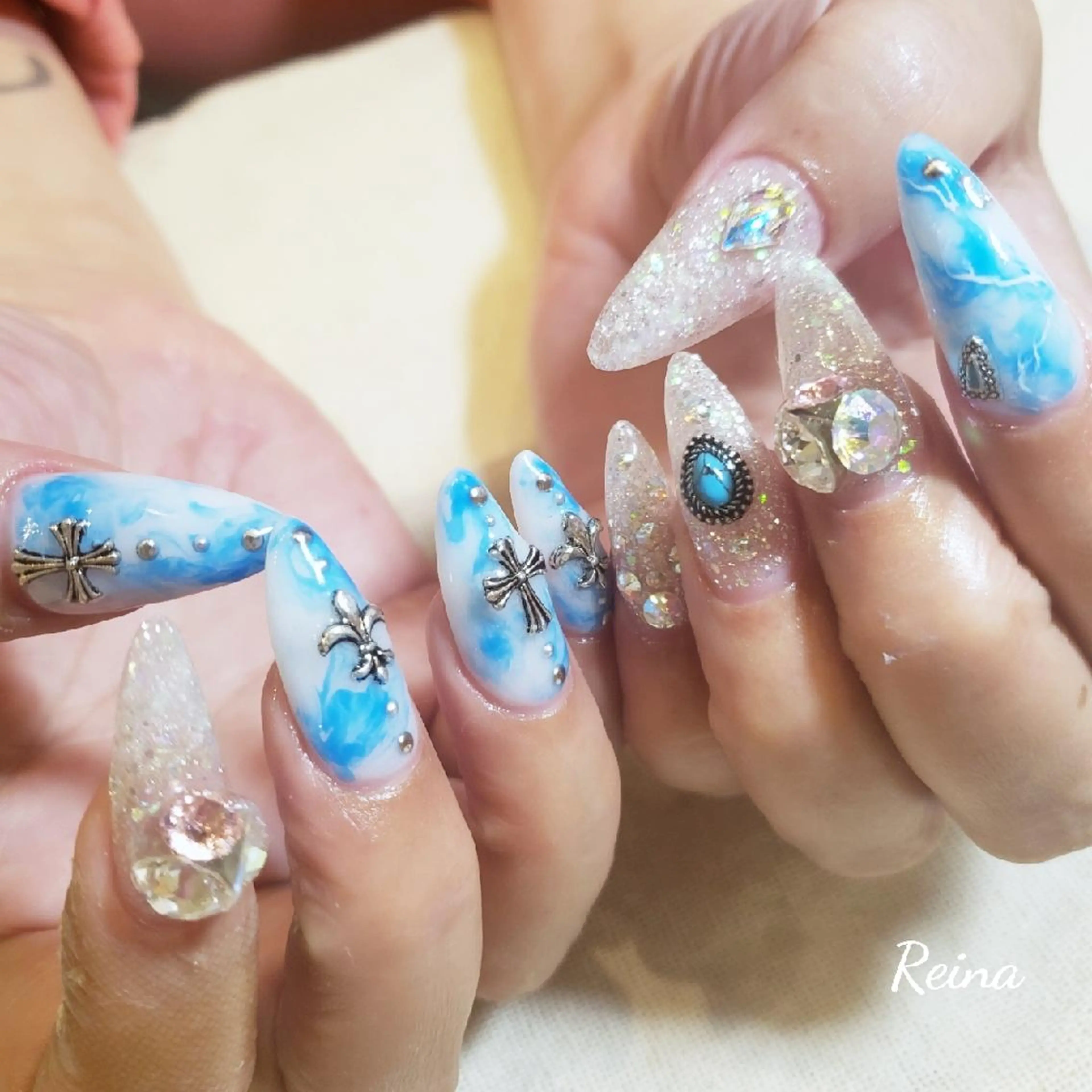 ネイル Bianca名駅 🪼店長sagawaのネイルデザイン