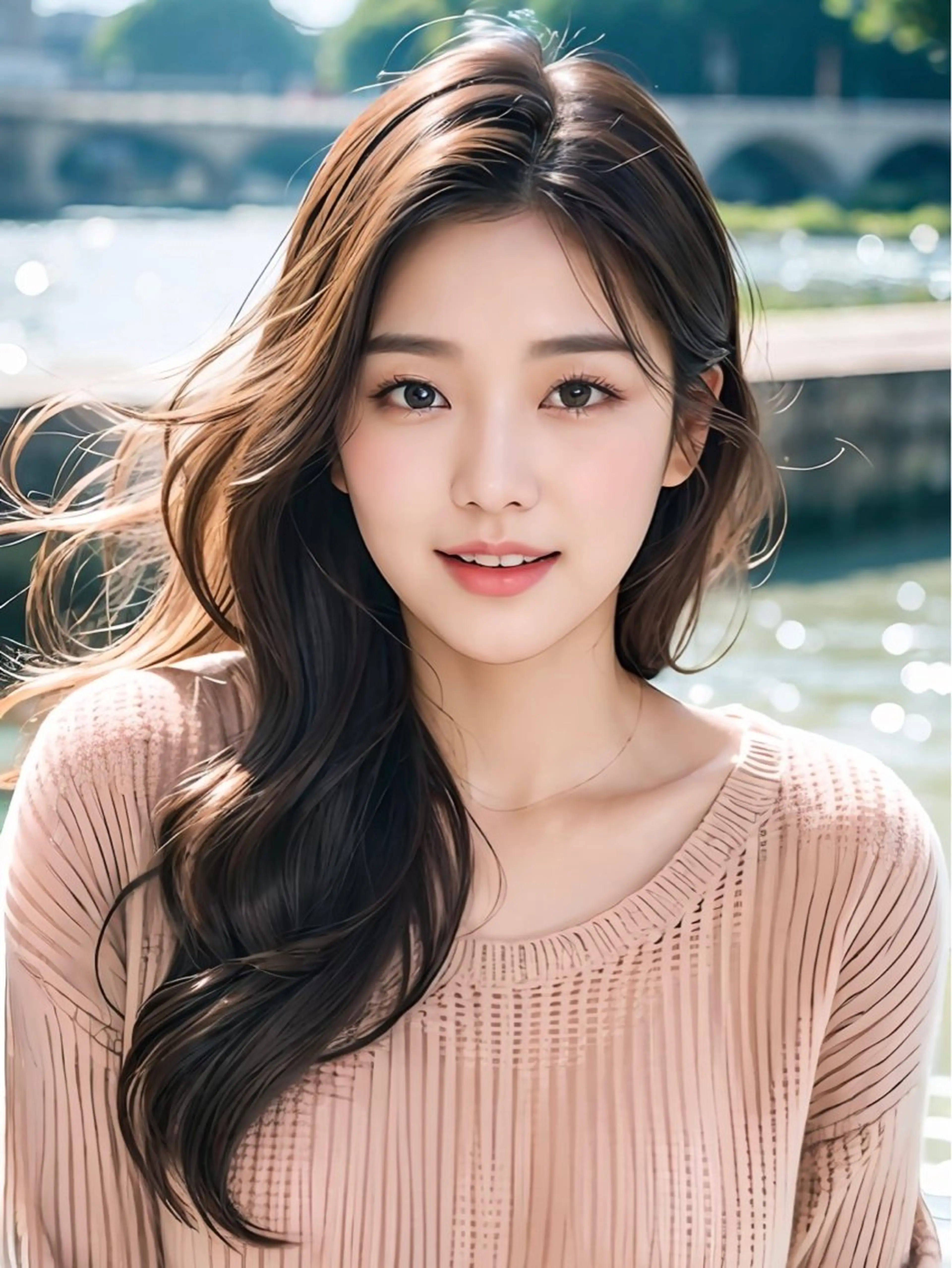 セミロング カラー パーマ ヘアアレンジ メンズ メンズ韓国風 韓国風ヘア レイヤーカット 韓国ヘア×顔まわり 🇰🇷和知拓郎のヘアスタイル