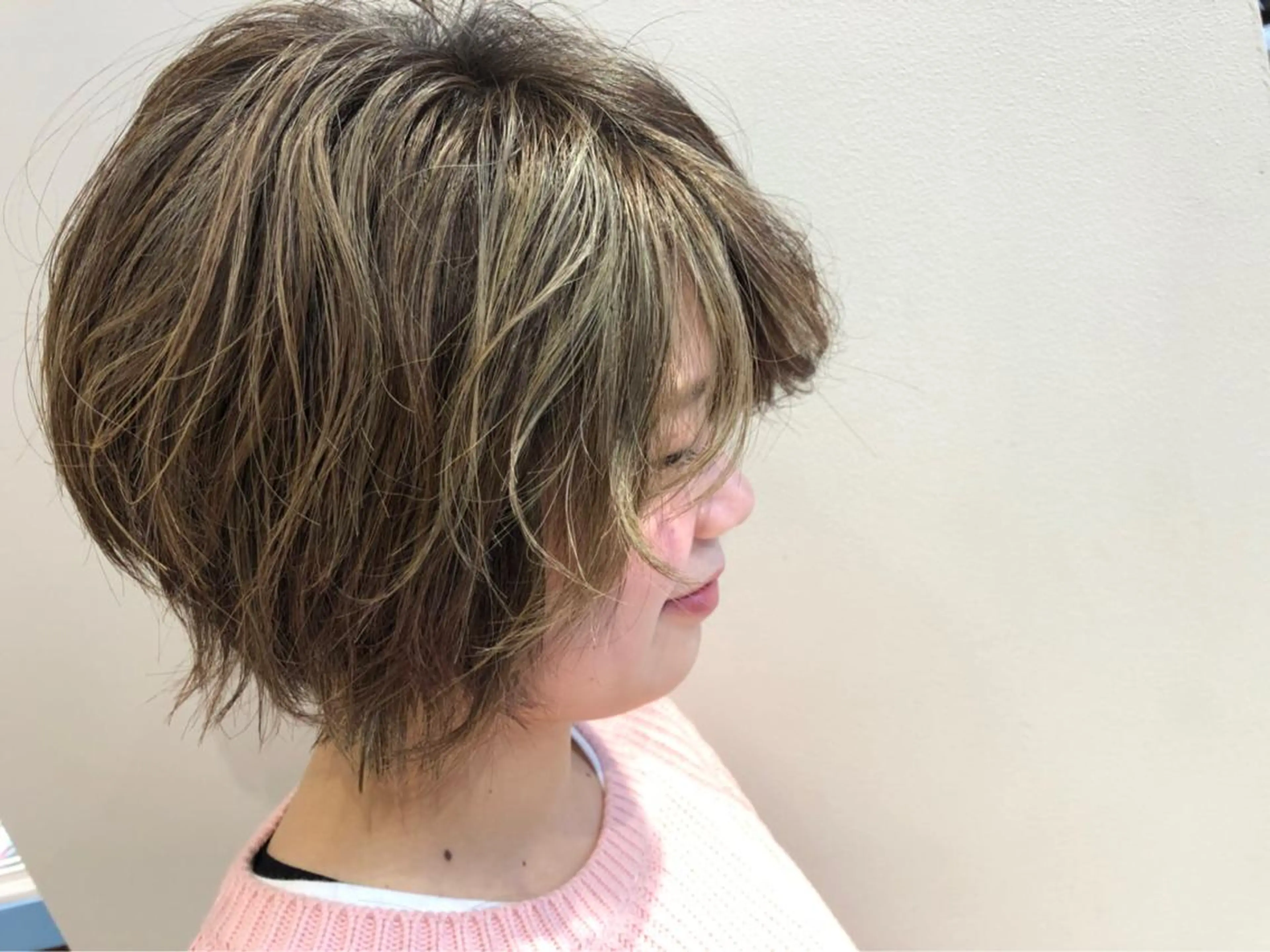 ショート カラー ヘアアレンジ 山本 千尋のヘアスタイル