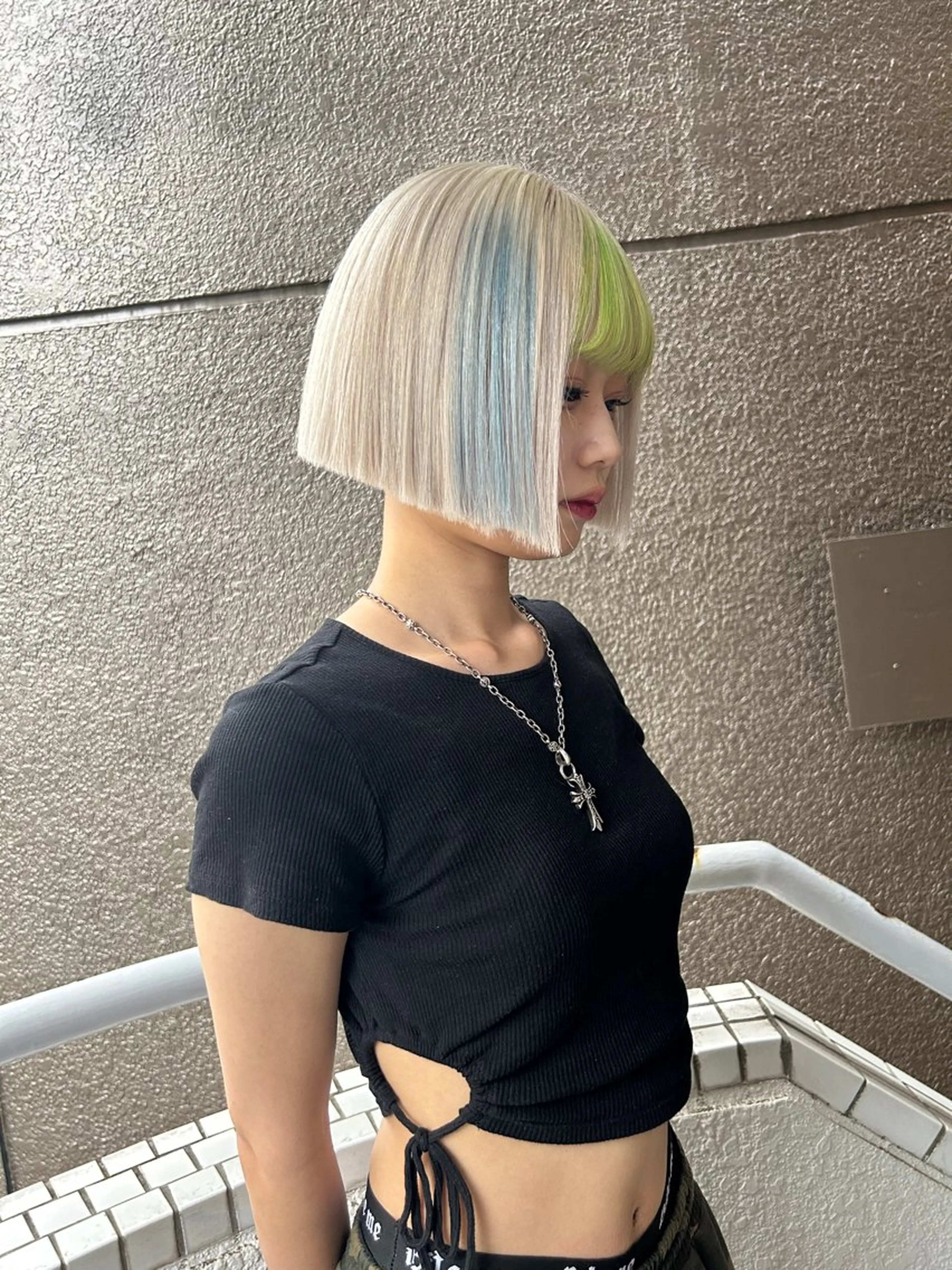 ミディアム カラー 【デザインカラー】 Ryutoのヘアスタイル