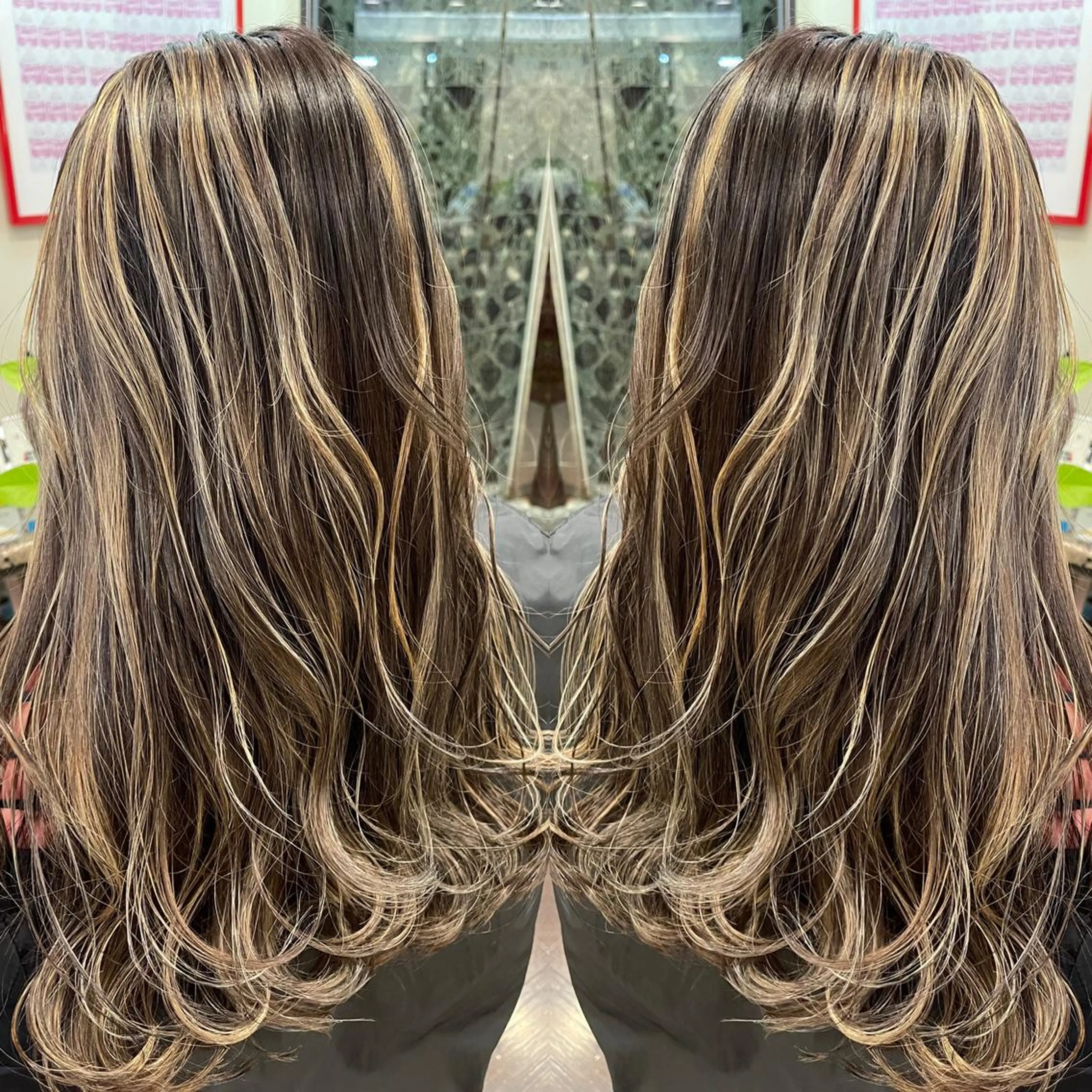 ロング カラー peakshair所属・北堀江メンズパーマ 特化◎下村悠人のヘアスタイル