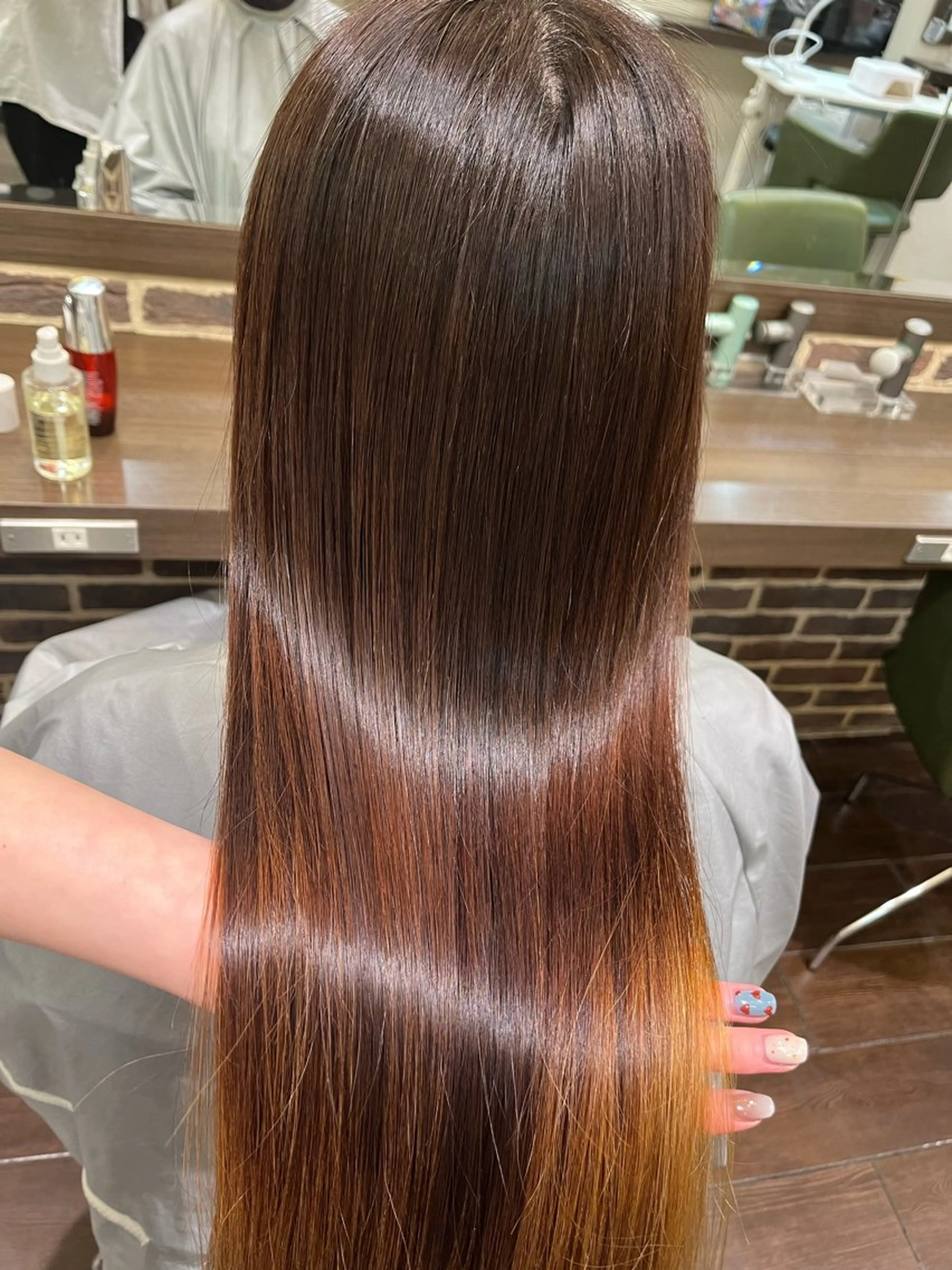 透明感カラー こだわりカットあさみのヘアスタイル