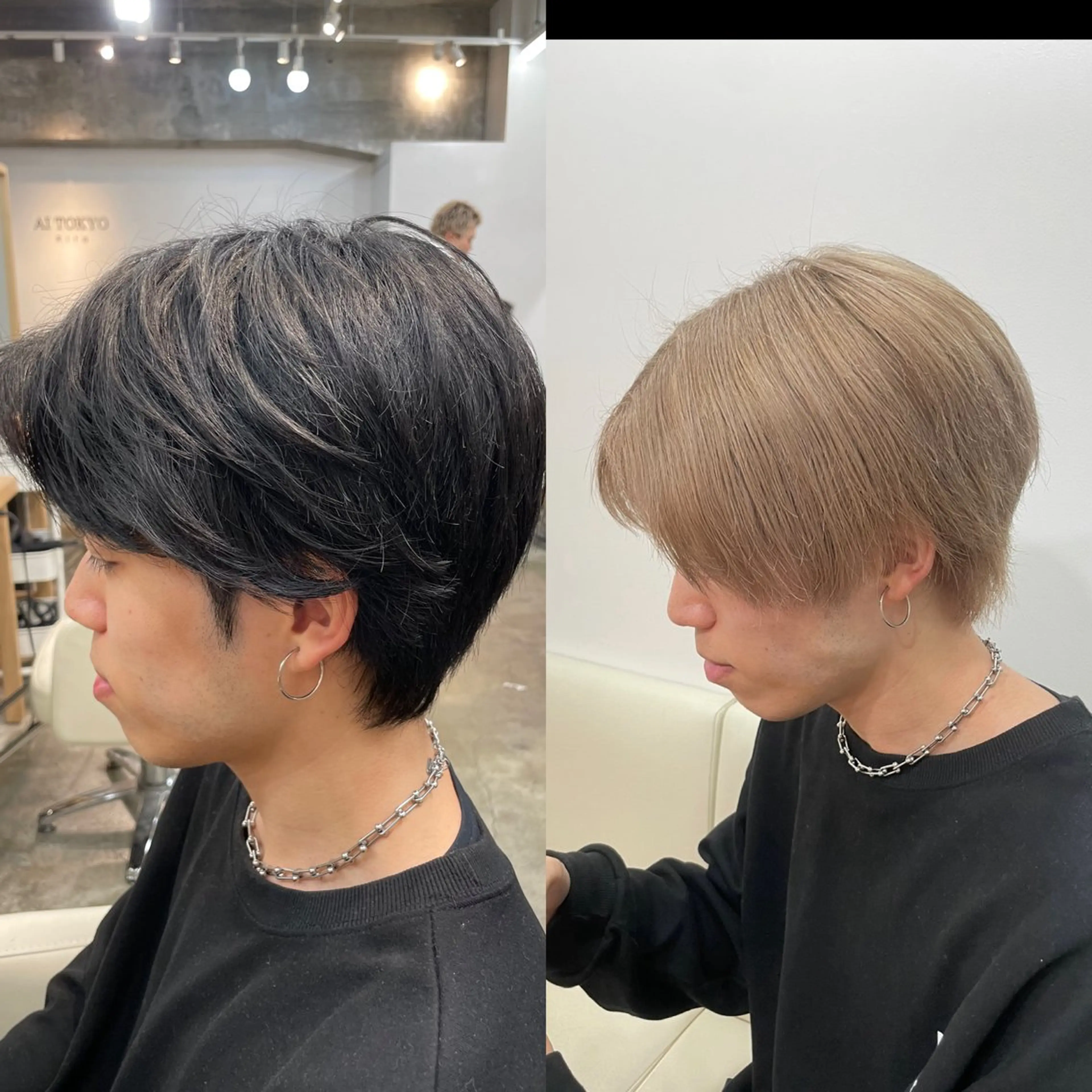 カラー ブリーチ ブロンド ニュアンス王子 🥀𓈒のヘアスタイル