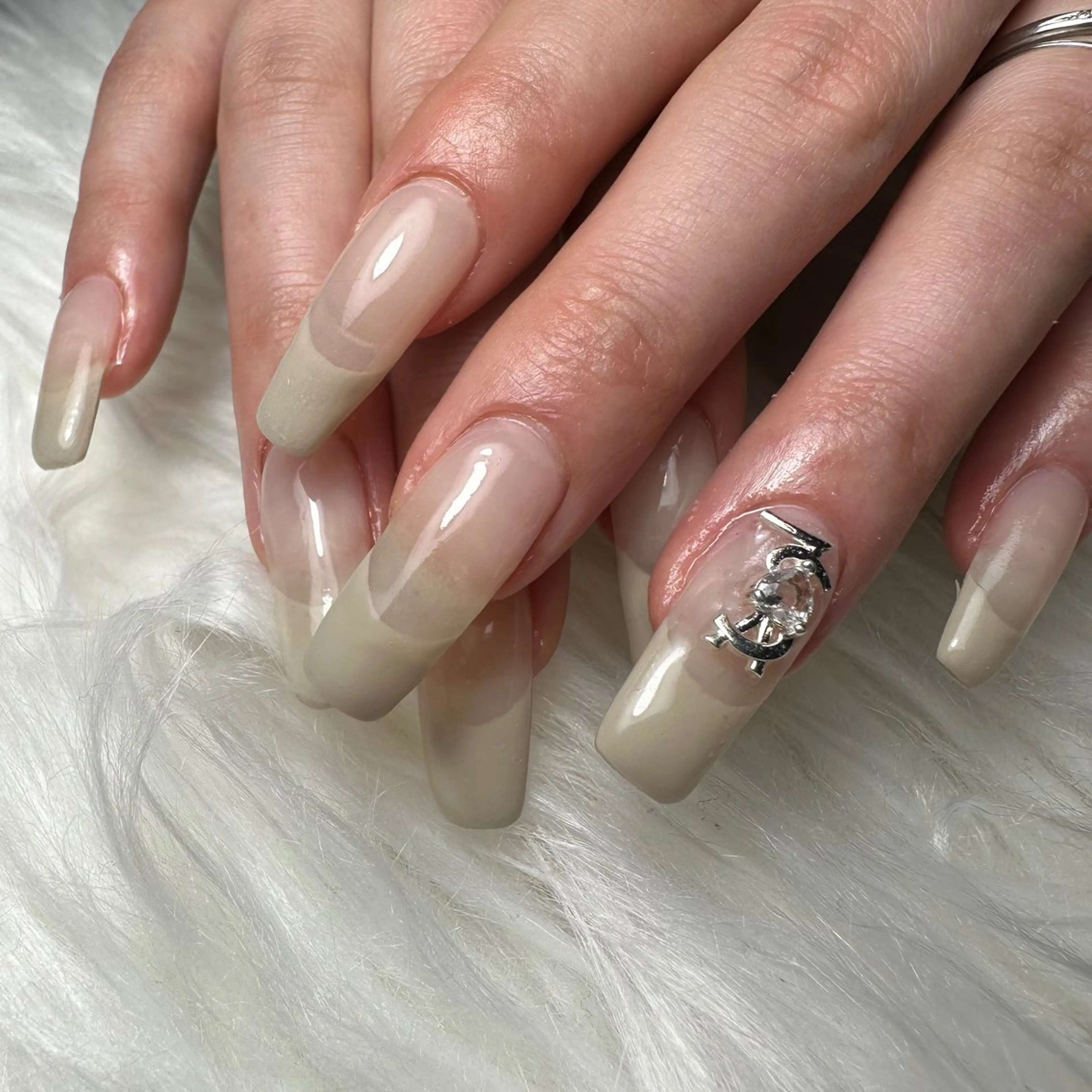 ネイル フレンチネイル nail salon 凪/ネイル/耳ツボのネイルデザイン