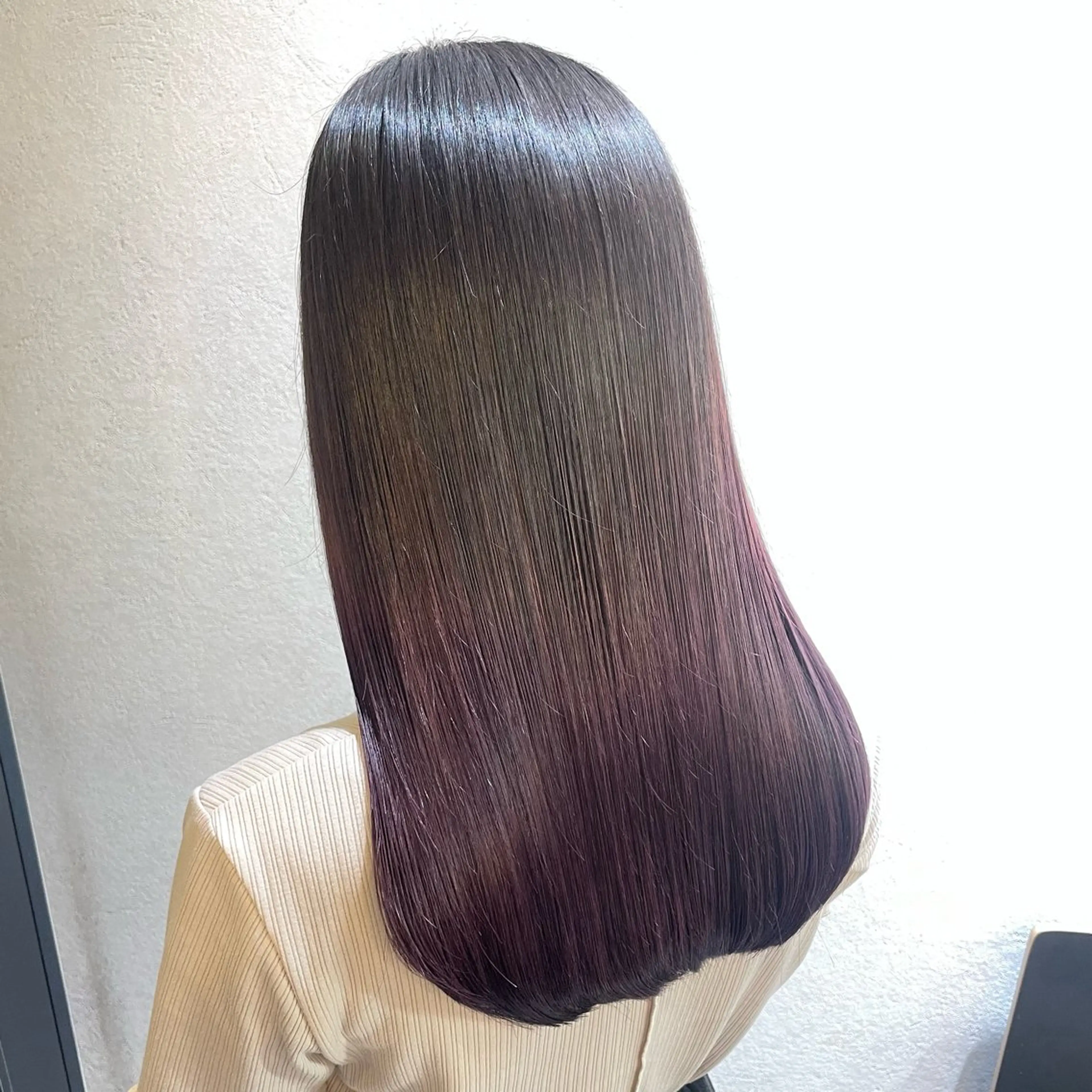 カラー ヘアカラー トリートメント 透明感 カラー 艶髪 縮毛矯正🫒airiのヘアスタイル