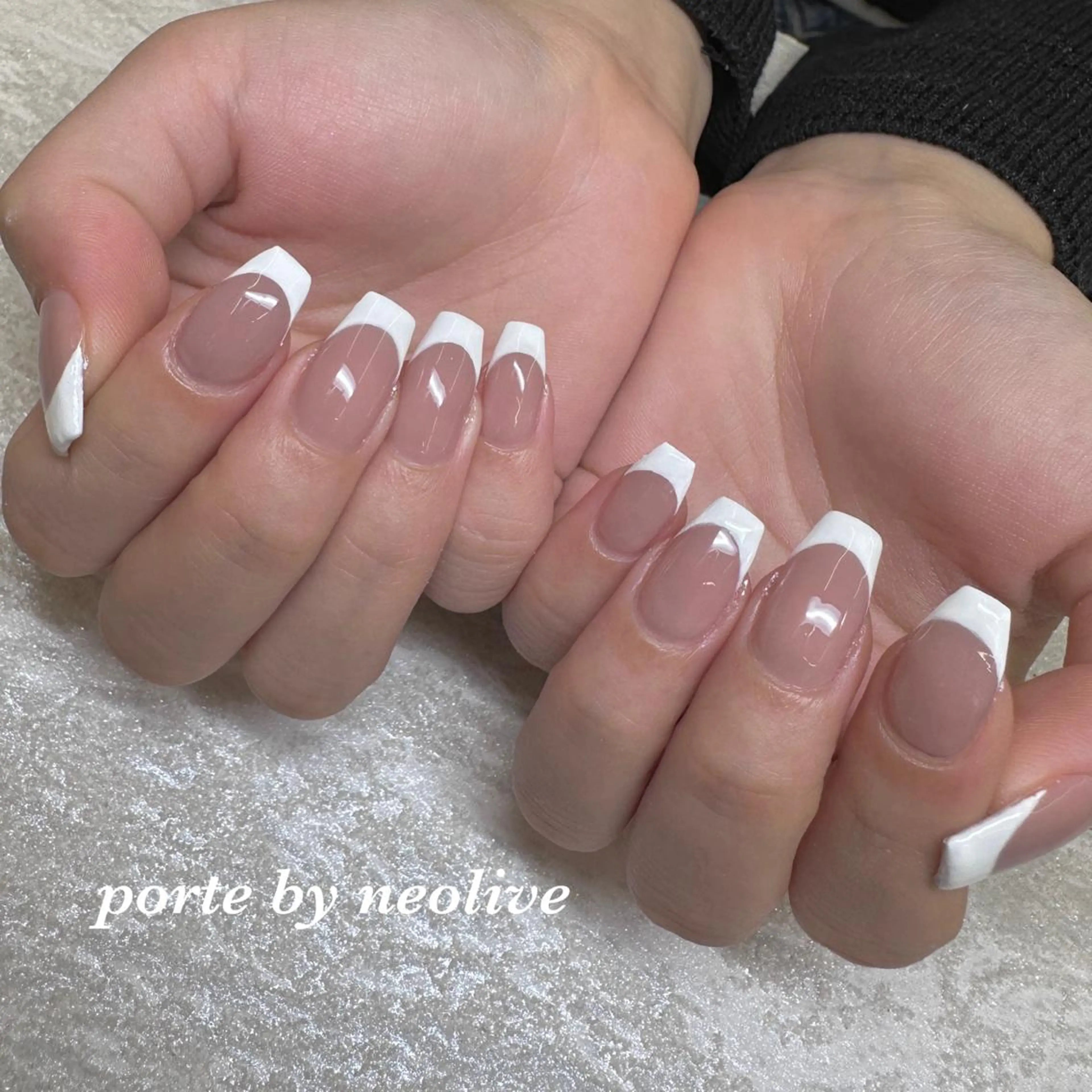 ◇NEW OPEN記念価格◇ 【hand】フレンチネイル　¥7000の写真