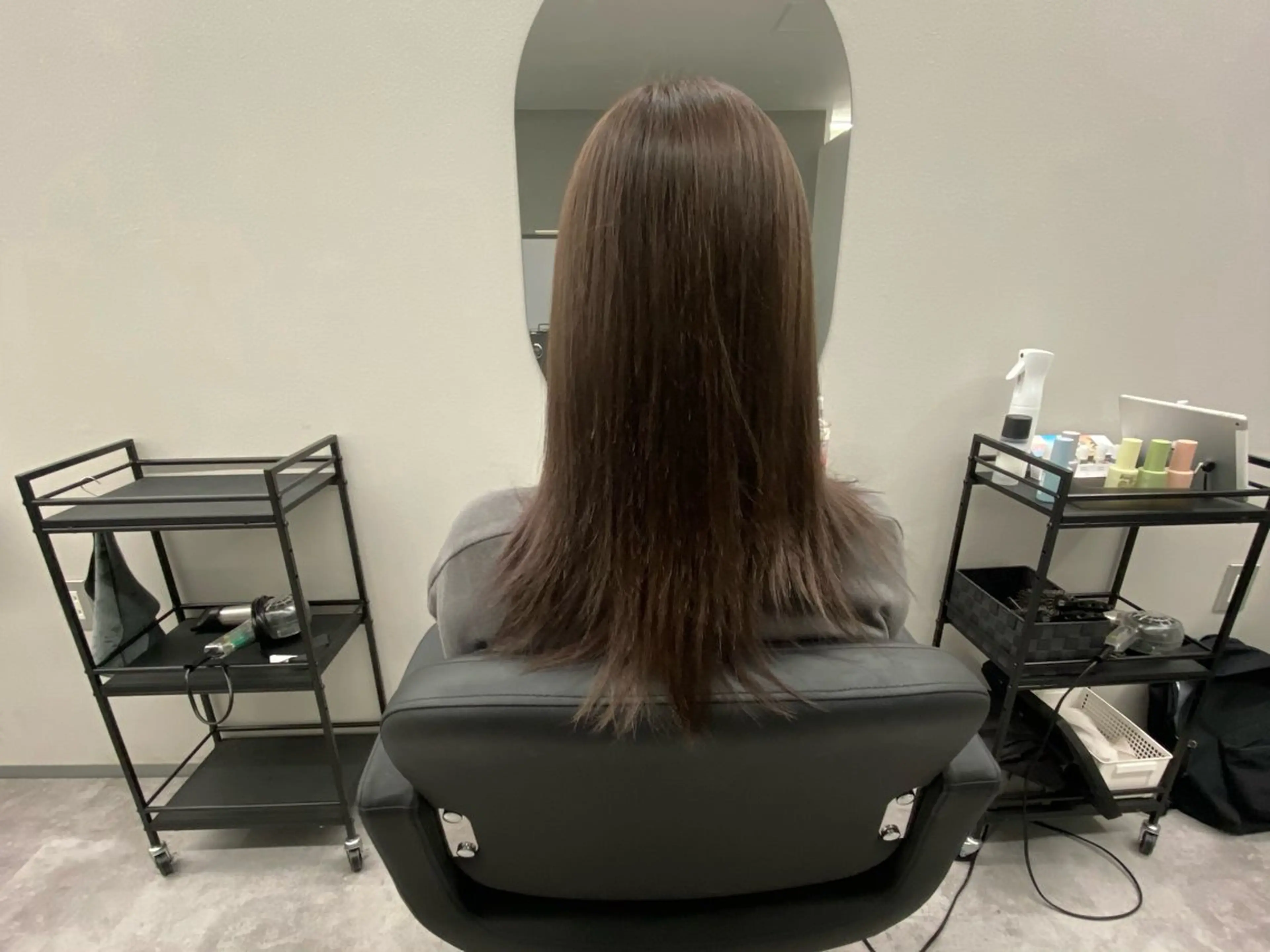 ロング カラー ice prodby bloom所属・榎本 ようなのヘアスタイル