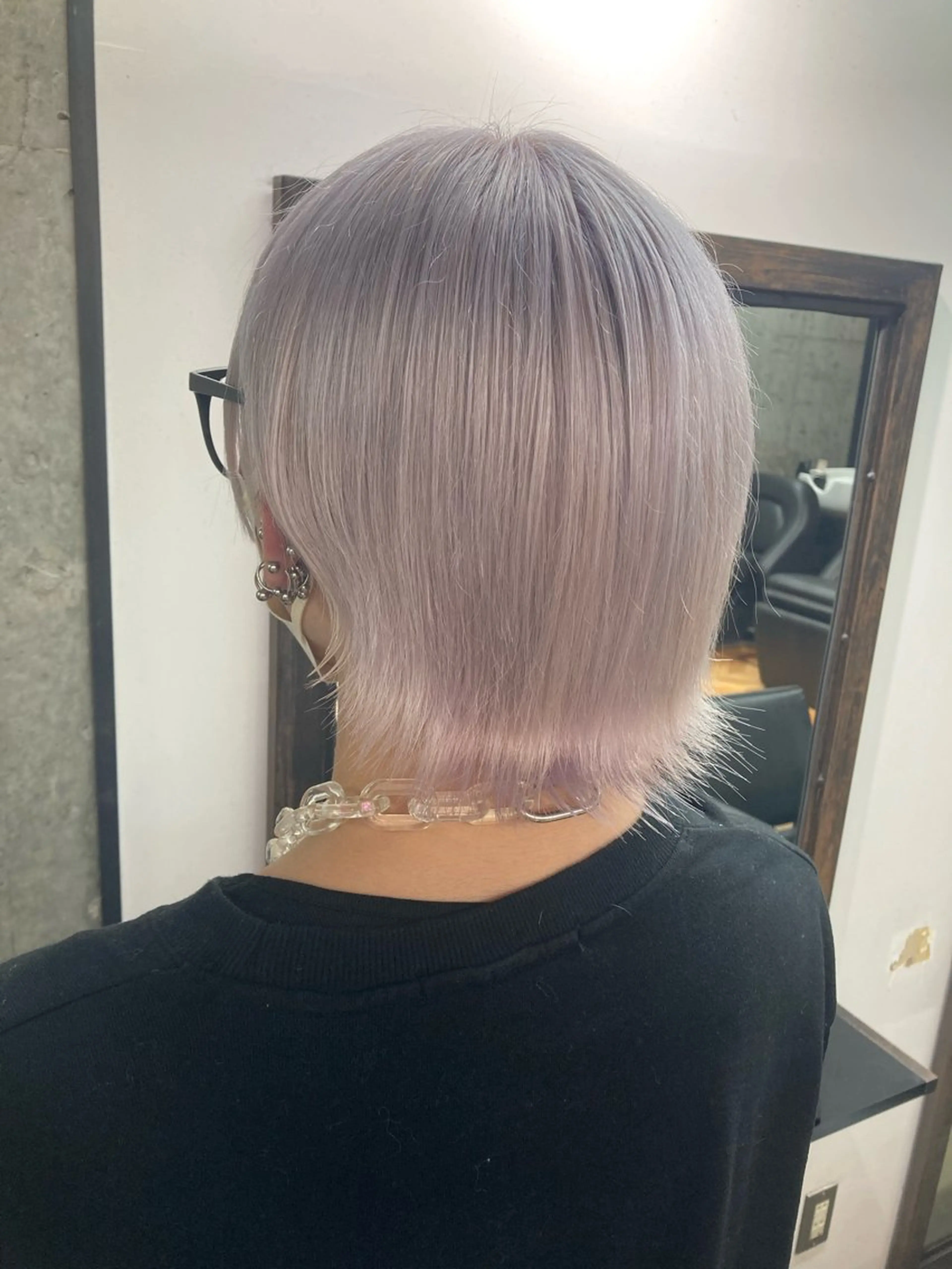 ショート カラー メンズ ヘアカラー ✨最安値✨エクステ カラー🌼つきな🌼のヘアスタイル