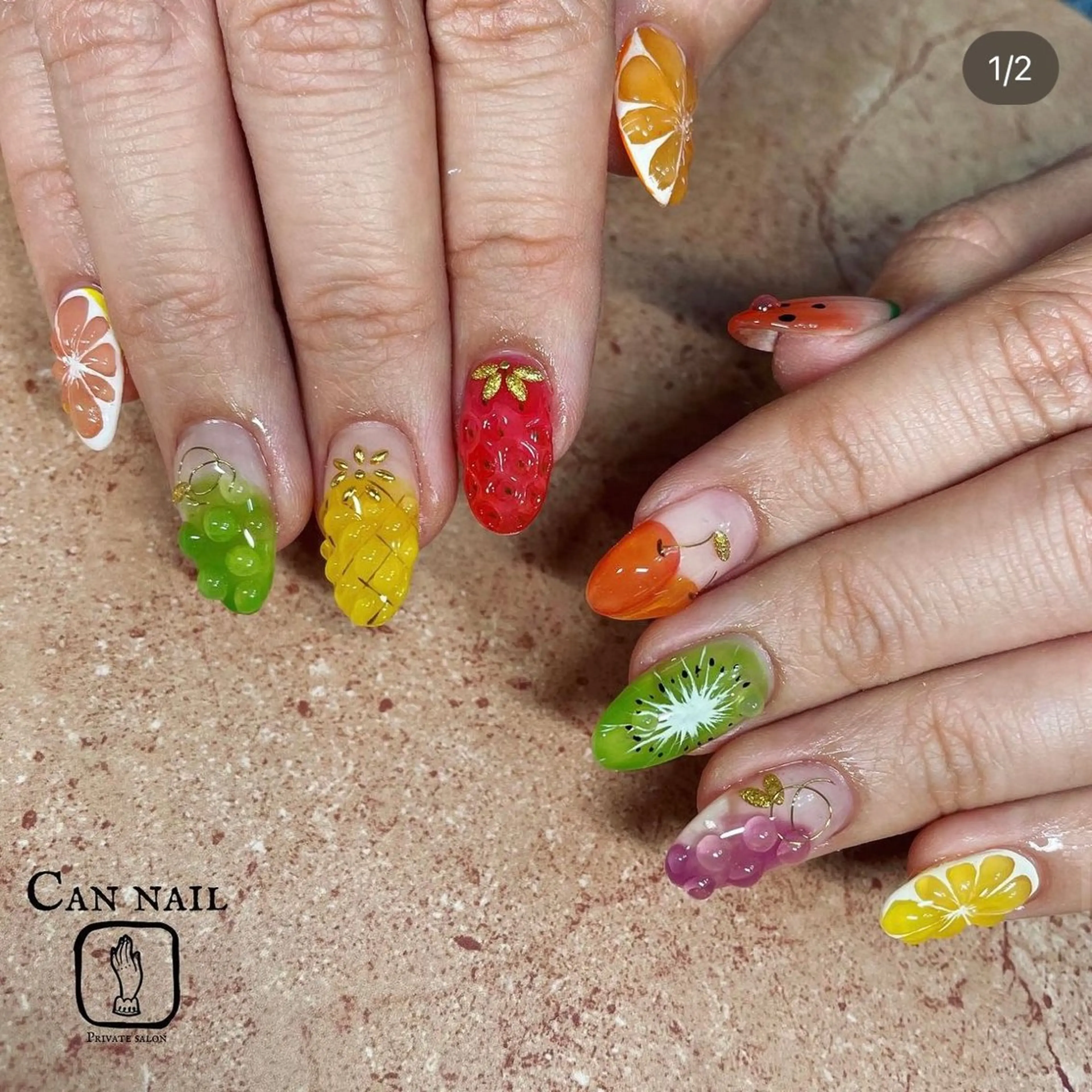 ネイル nail salon F cmのネイルデザイン