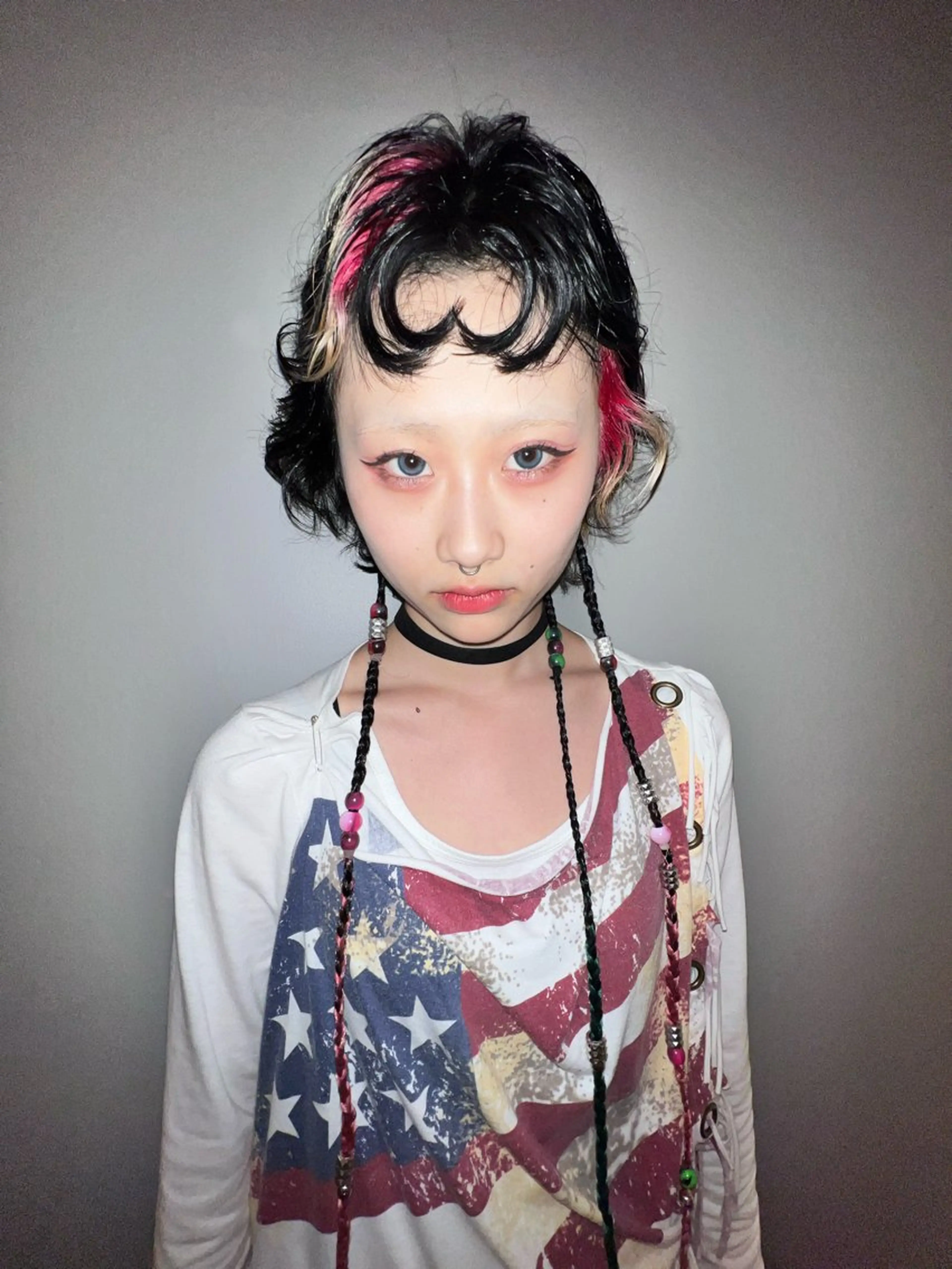 ミディアム カラー カット ヘアカラー haco＋所属・圧倒的デザイン力 店長🎨RENAのヘアスタイル