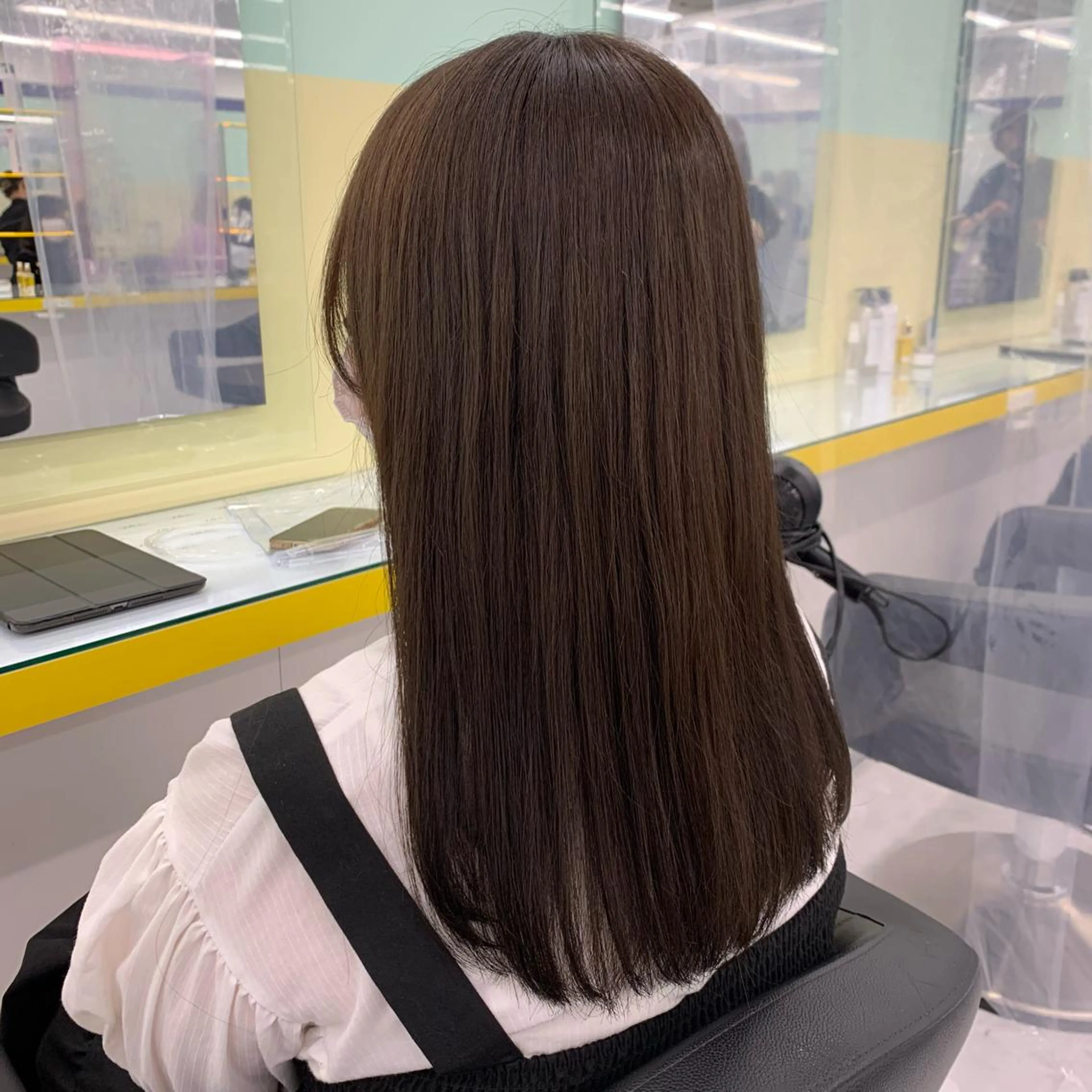 ロング カラー パーマ ヘアアレンジ メンズ キッズ ネイル マツエク・マツパ ブラウンカラー オリーブブラウン カラーマツエク ブラウン 🦋haginoya miho🦋のマツエク・マツパデザイン