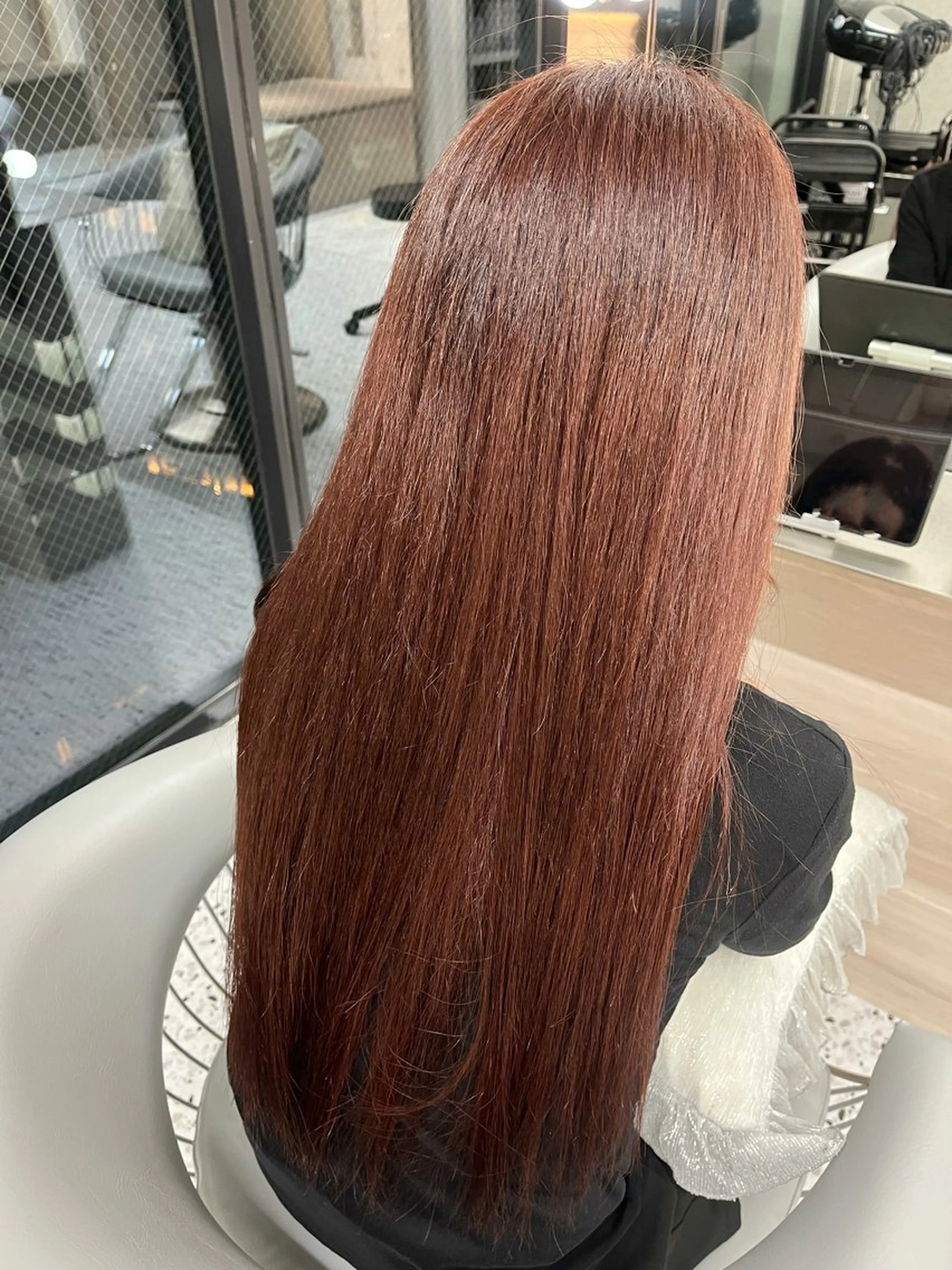 ロング ヘアカラー トリートメント 🫧髪質改善 🫧かずやのヘアスタイル