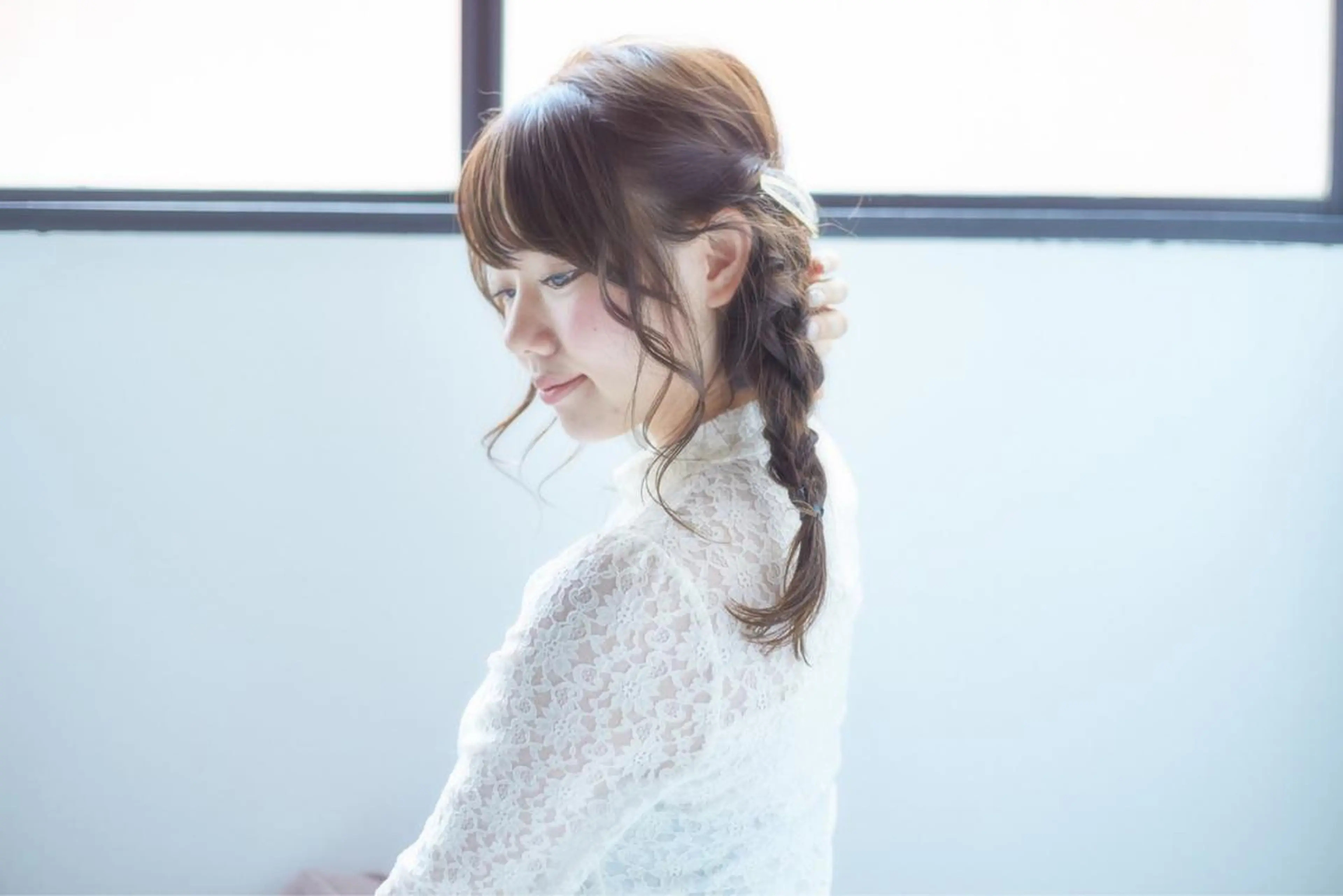 ヘアアレンジ ニュアンスカラー／ 久住綾香のヘアスタイル