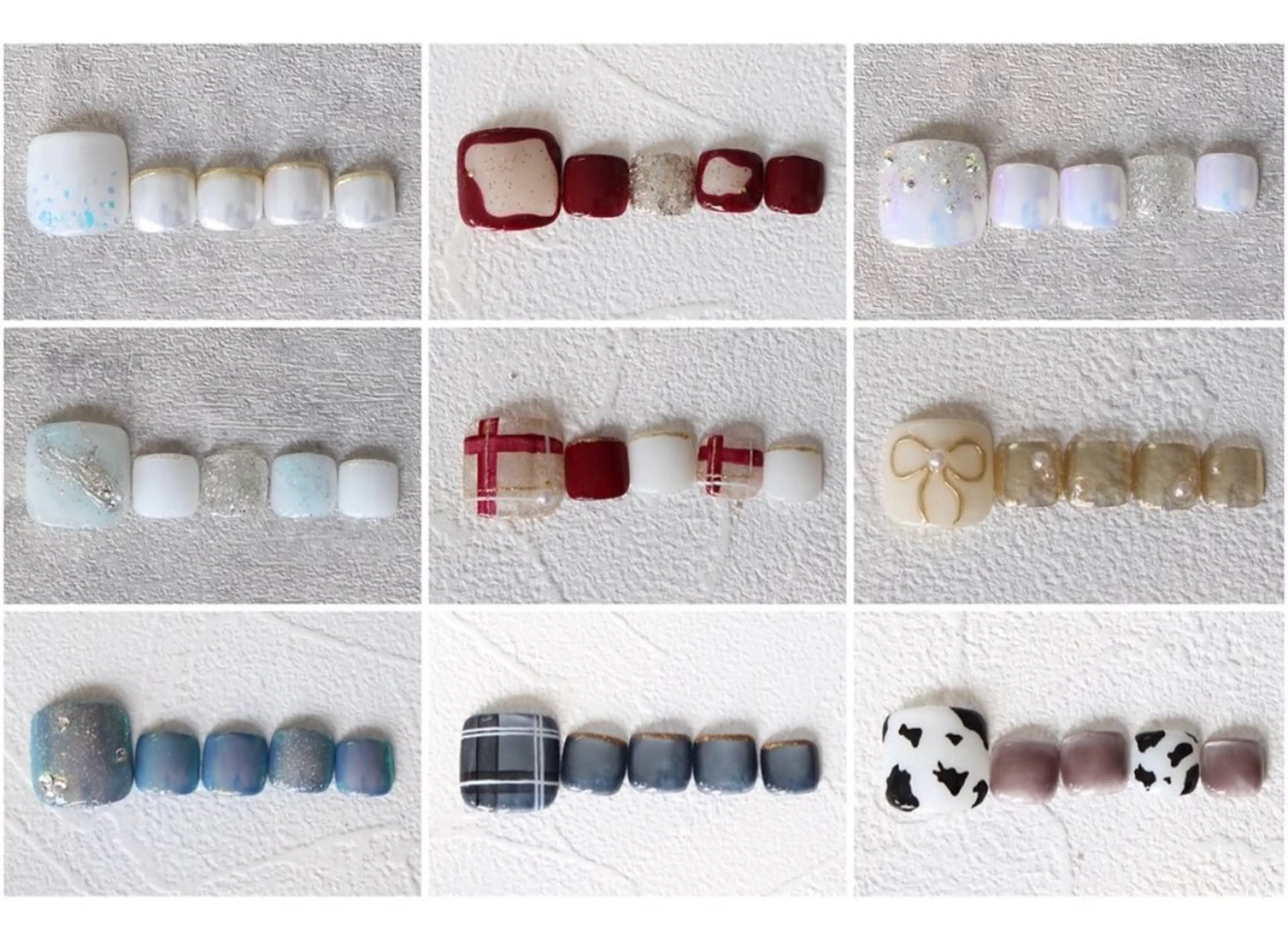 フット💅🏻オーダー105こだわりネイル💅🏻持ち込み画像OK💅🏻（アート6本程度）の写真
