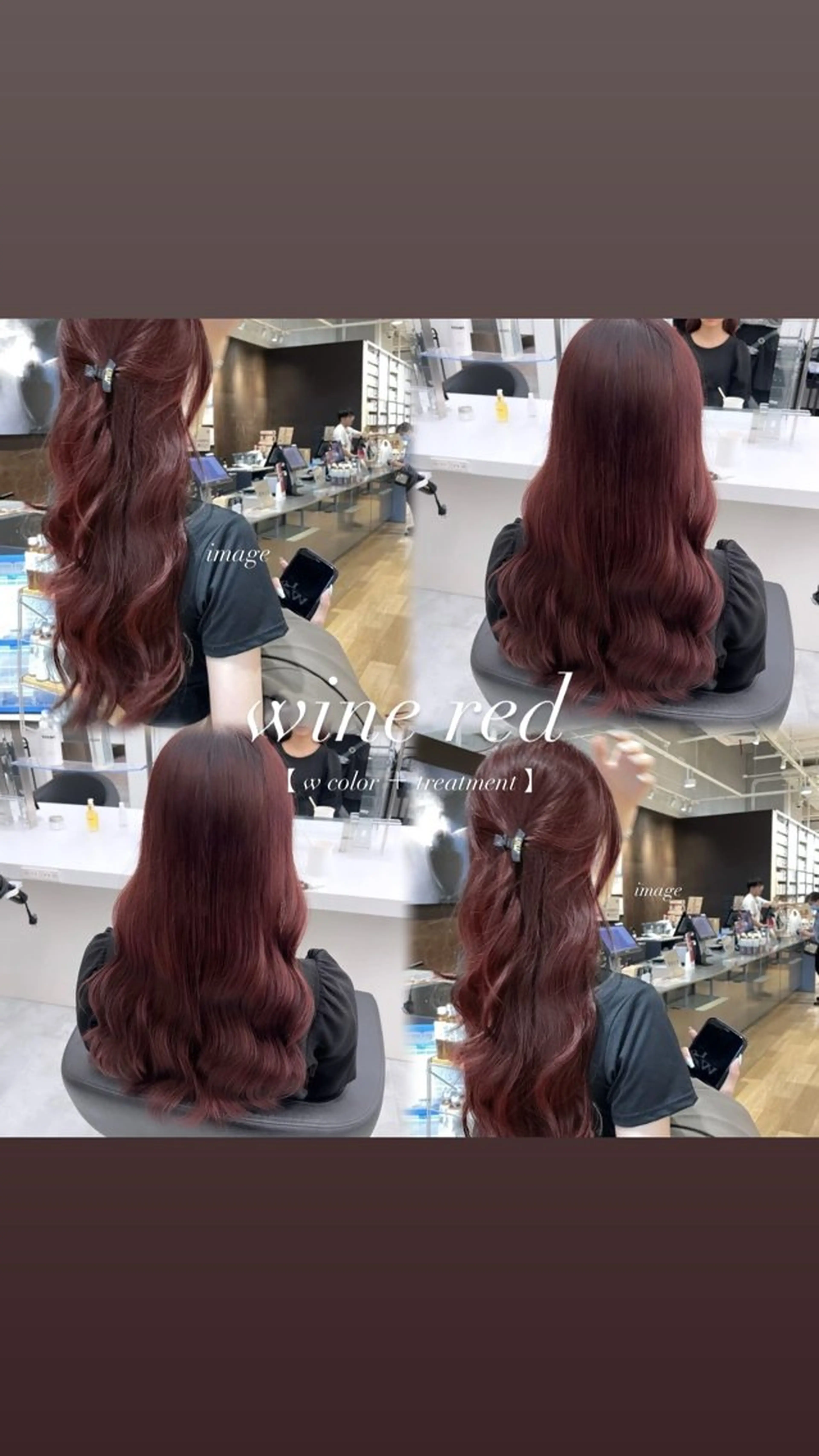 ロング ヘアカラー トリートメント ヘッドスパ ヘアセット Hina🎀♡ 暖色/縮毛のヘアスタイル