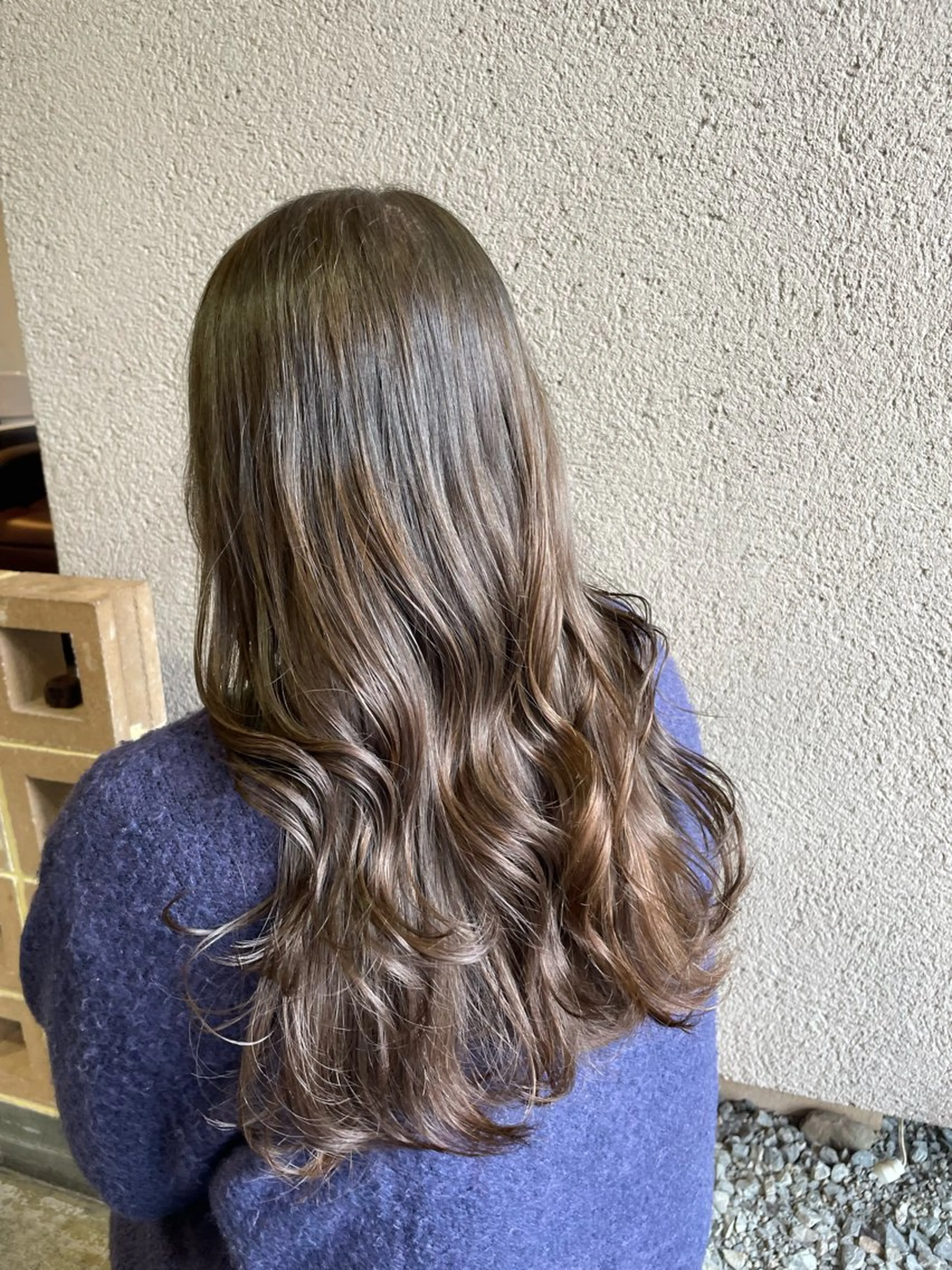 ロング カラー ブリーチ ダブルカラー ブリーチなしカラー ヘアカラー SARAJU仁川 _aya🌼のヘアスタイル