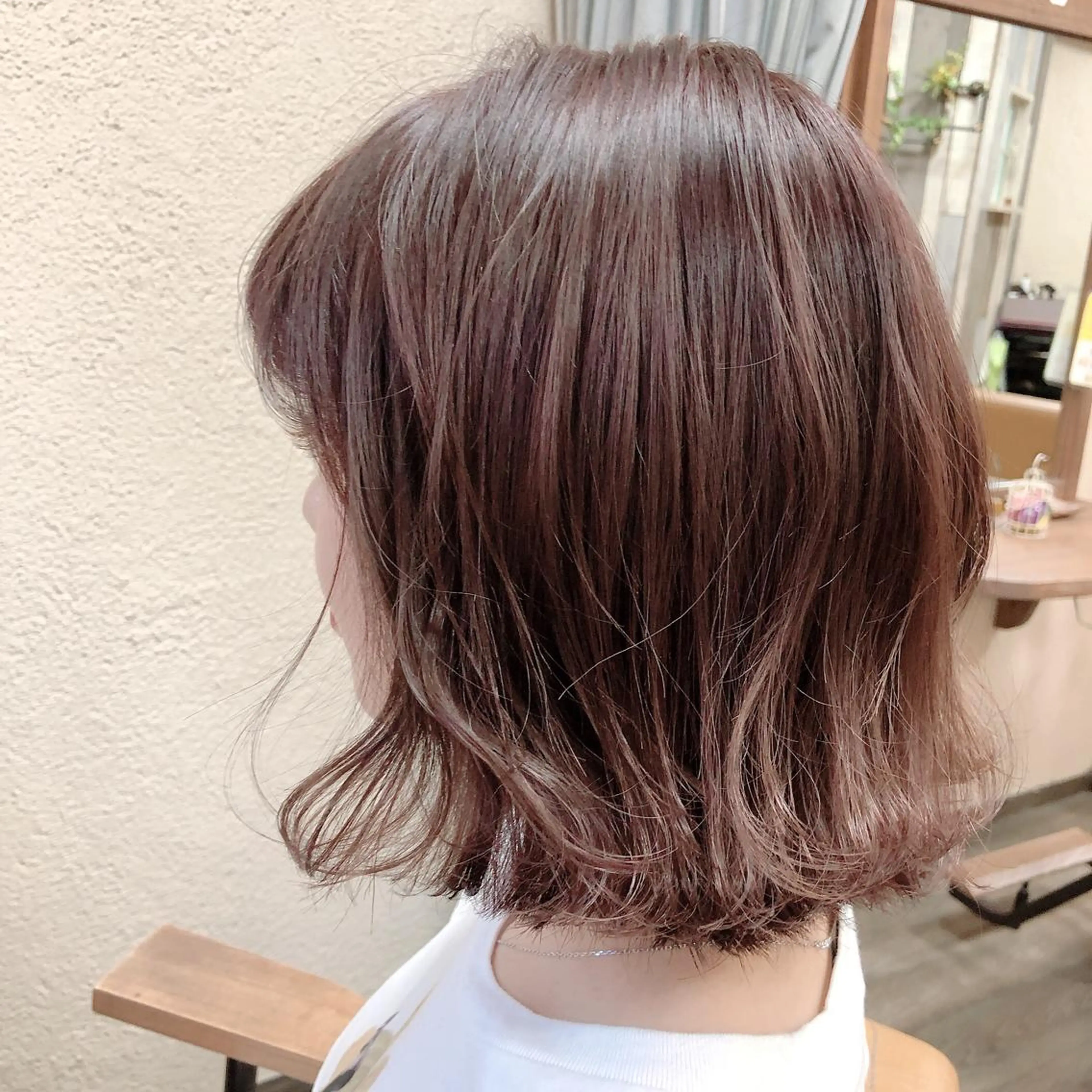 カラー カット パーマ 杉野 まみのヘアスタイル