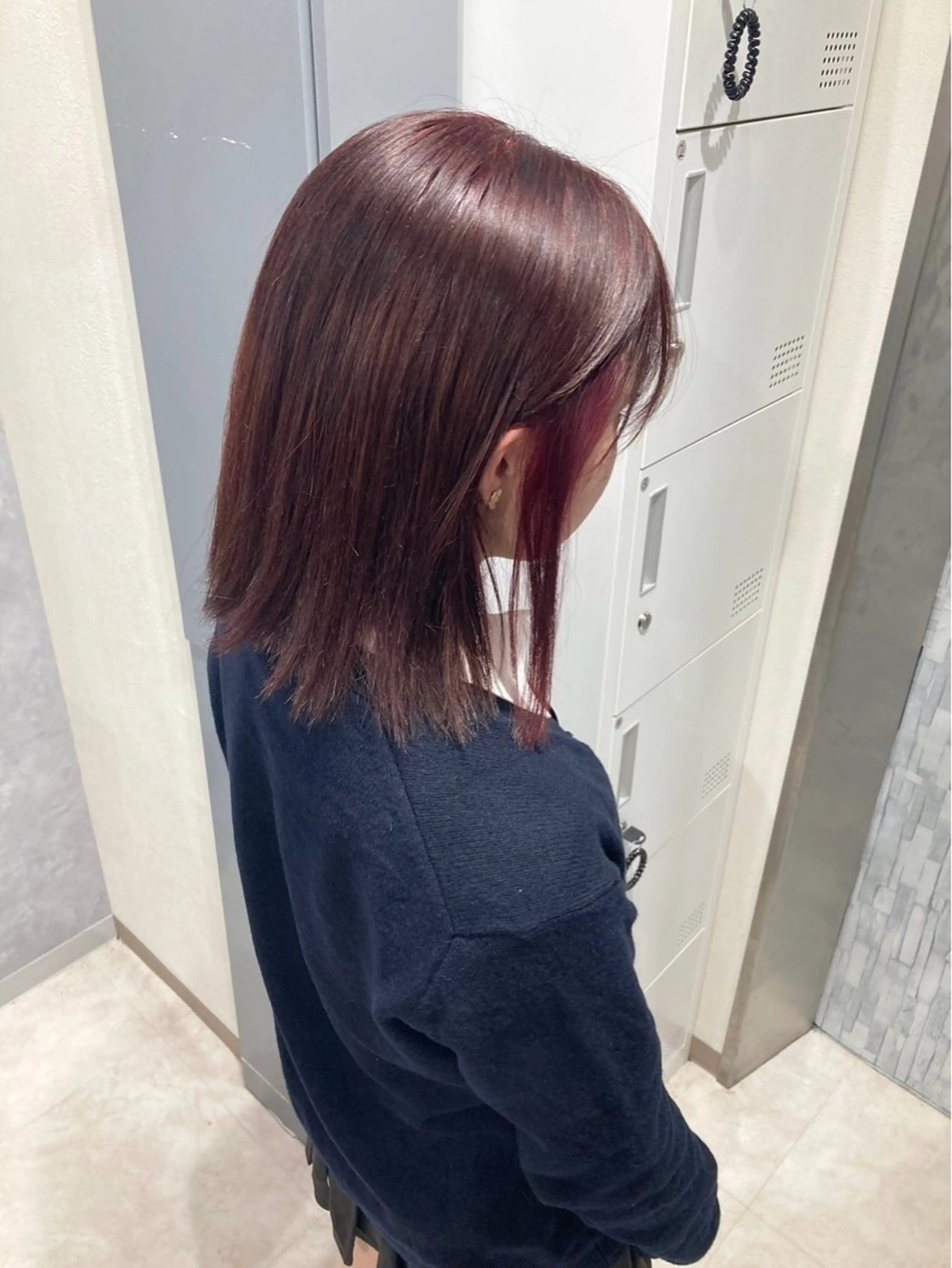 セミロング ヘアカラー トリートメント 池袋/ダブルカラー GLADGE🩵のヘアスタイル