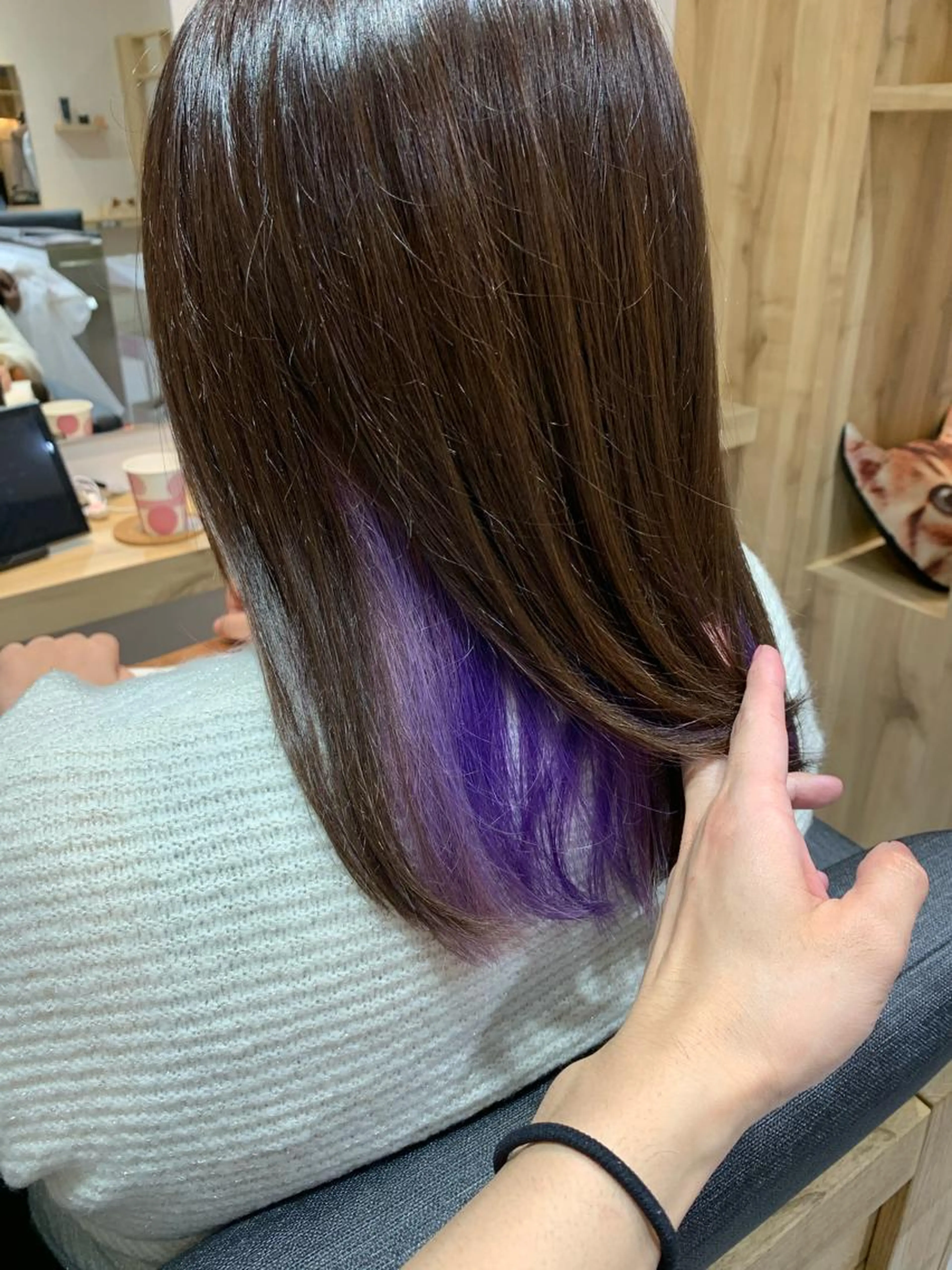 カット+ケアブリーチ+インナーカラー+N.トリートメントの写真