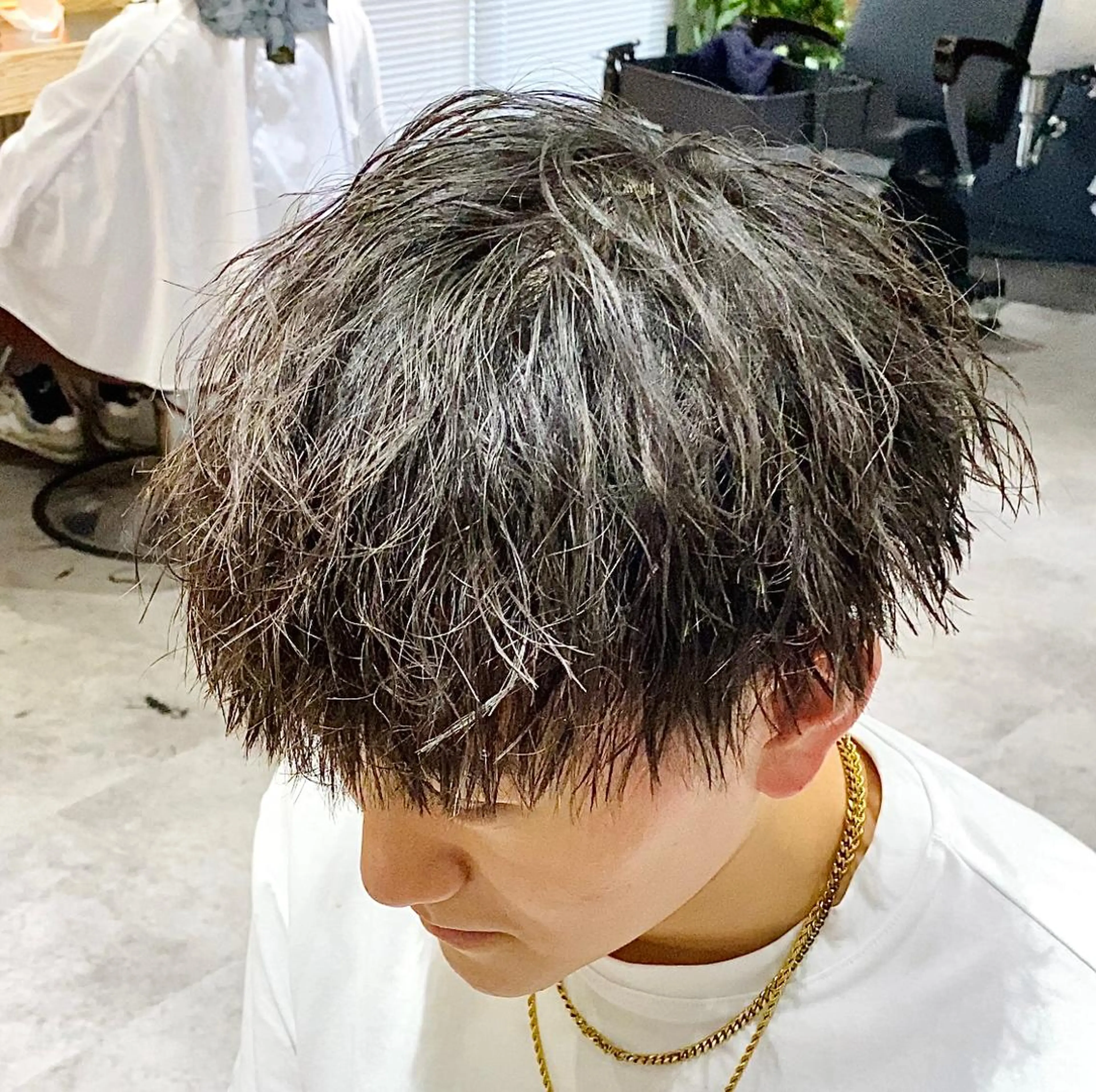 パーマ メンズ パーマ トレンドパーマ‼️ NAOKI💥のヘアスタイル