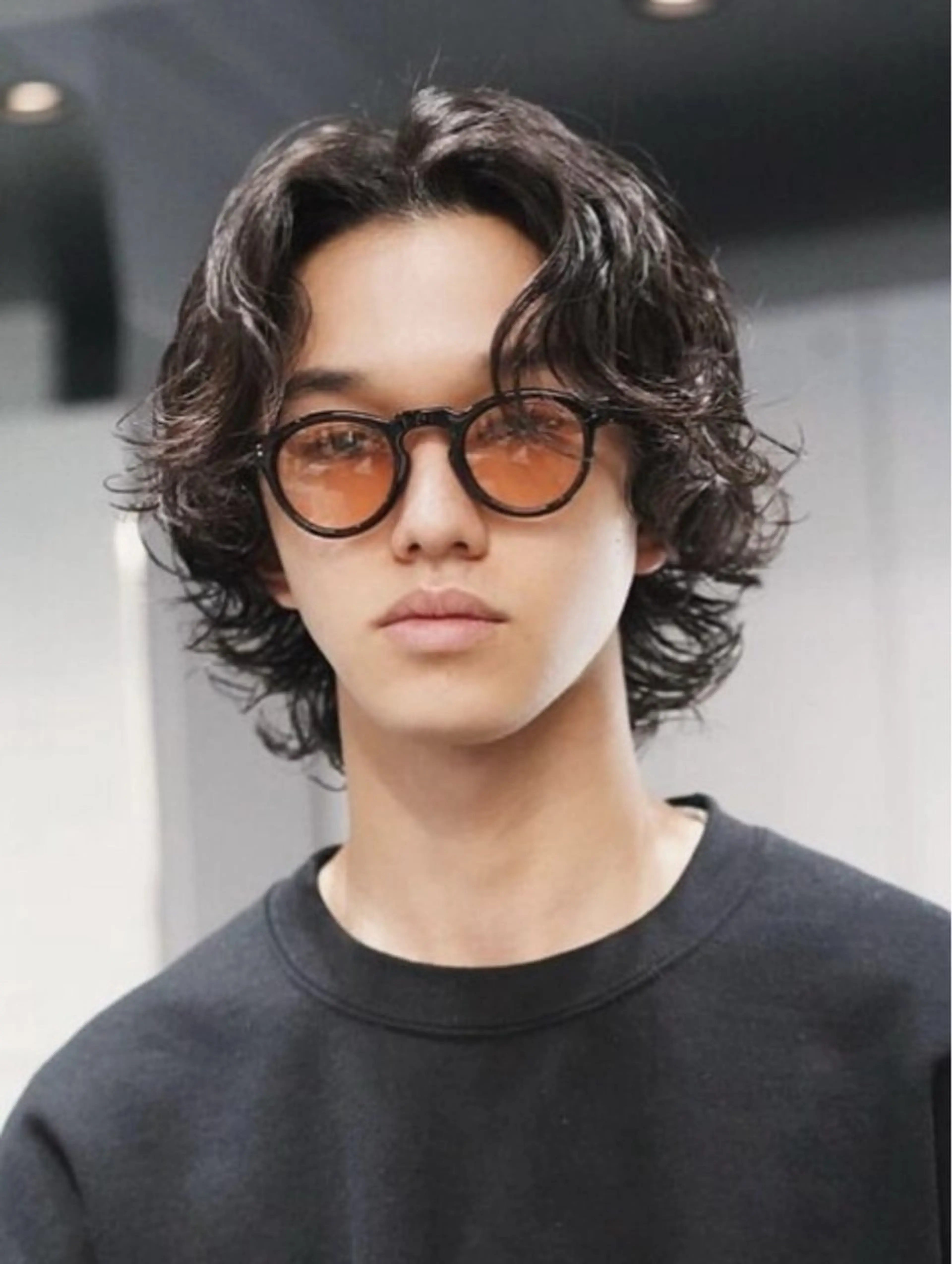 ミディアム カット 渡邉 和喜のヘアスタイル