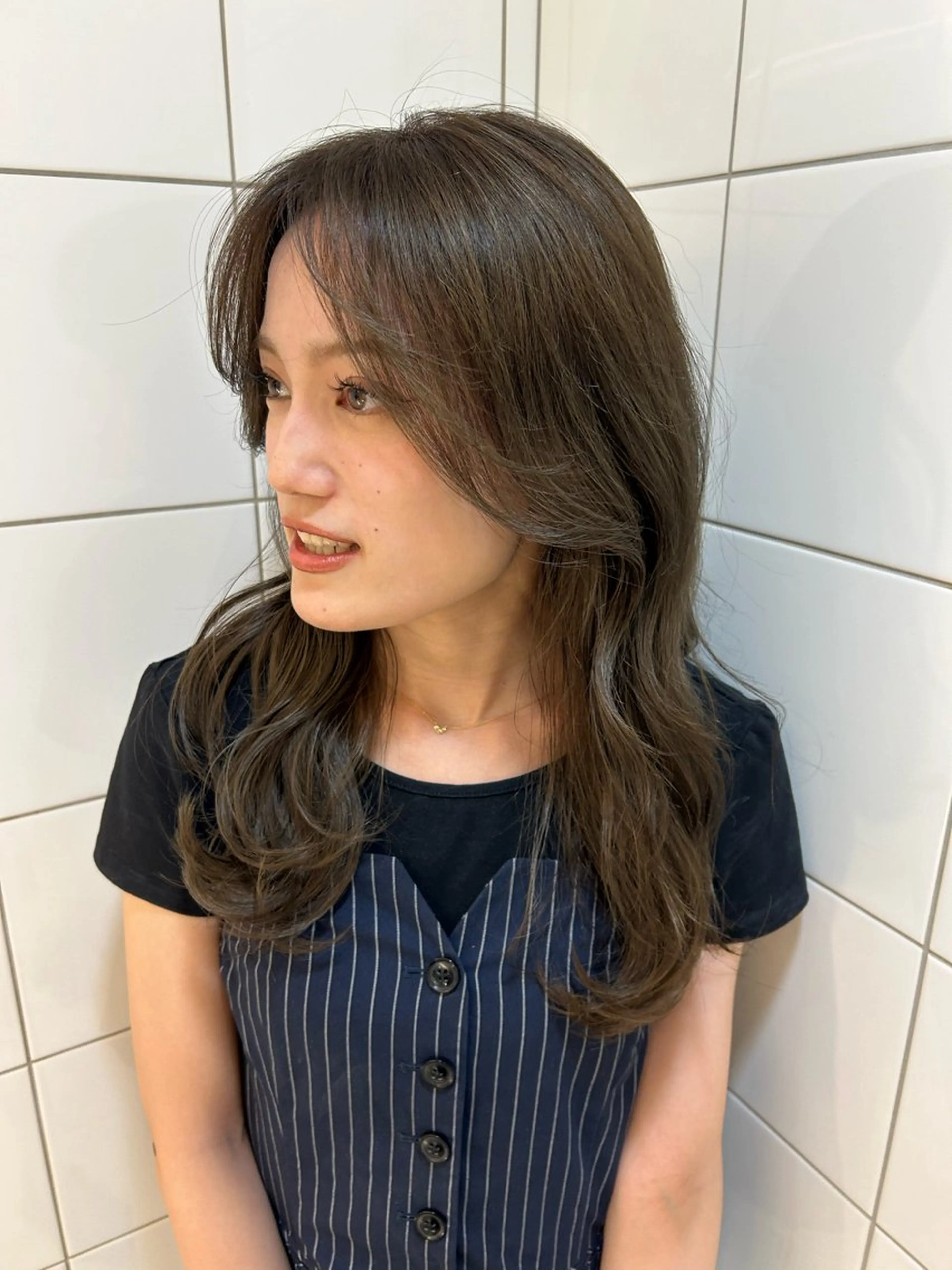 ロング カラー 韓国風/透明感カラー 髪質改善/ayacaのヘアスタイル