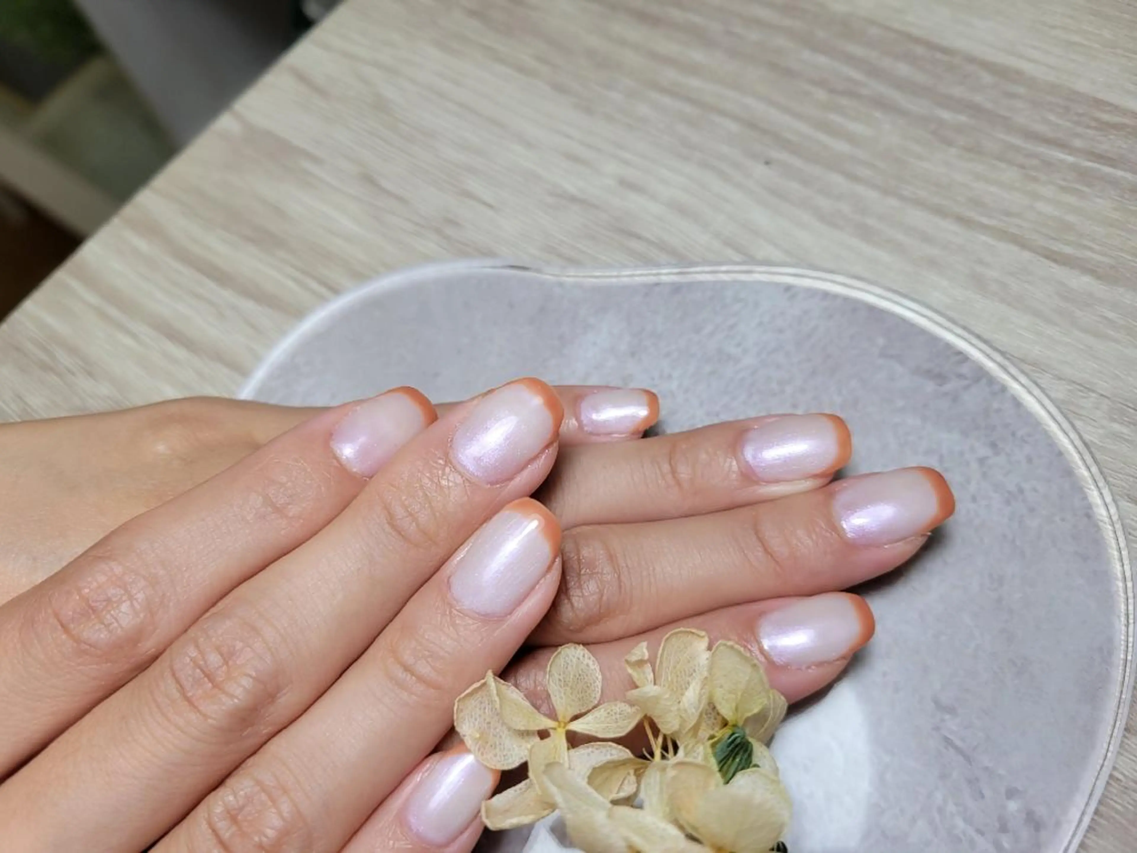 ネイル フレンチネイル nailsalon petitemodeのネイルデザイン