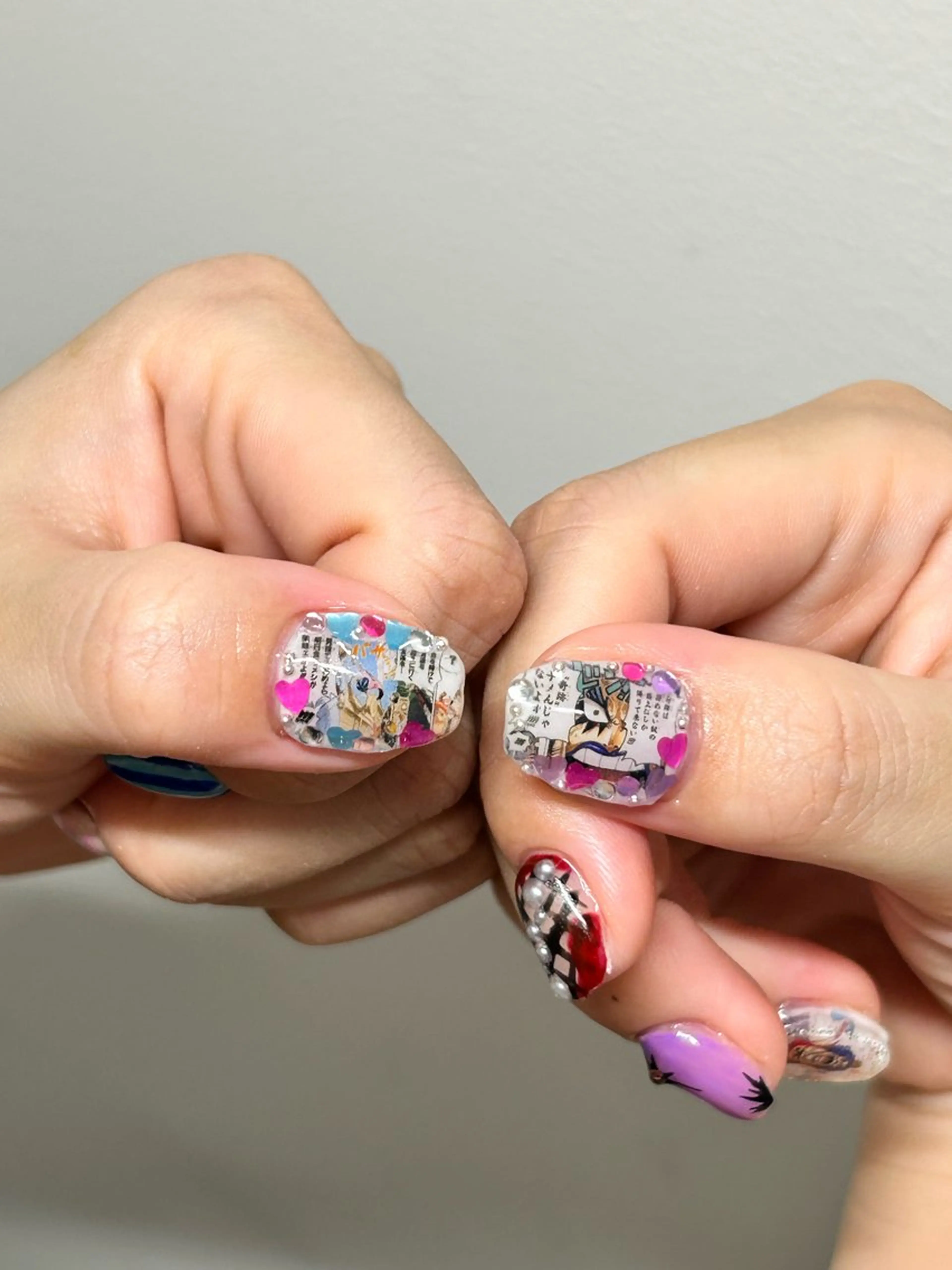 ネイル ハンドネイル プライベートネイルサロンone nail所属・one nail 【カラフル/個性派】のネイルデザイン