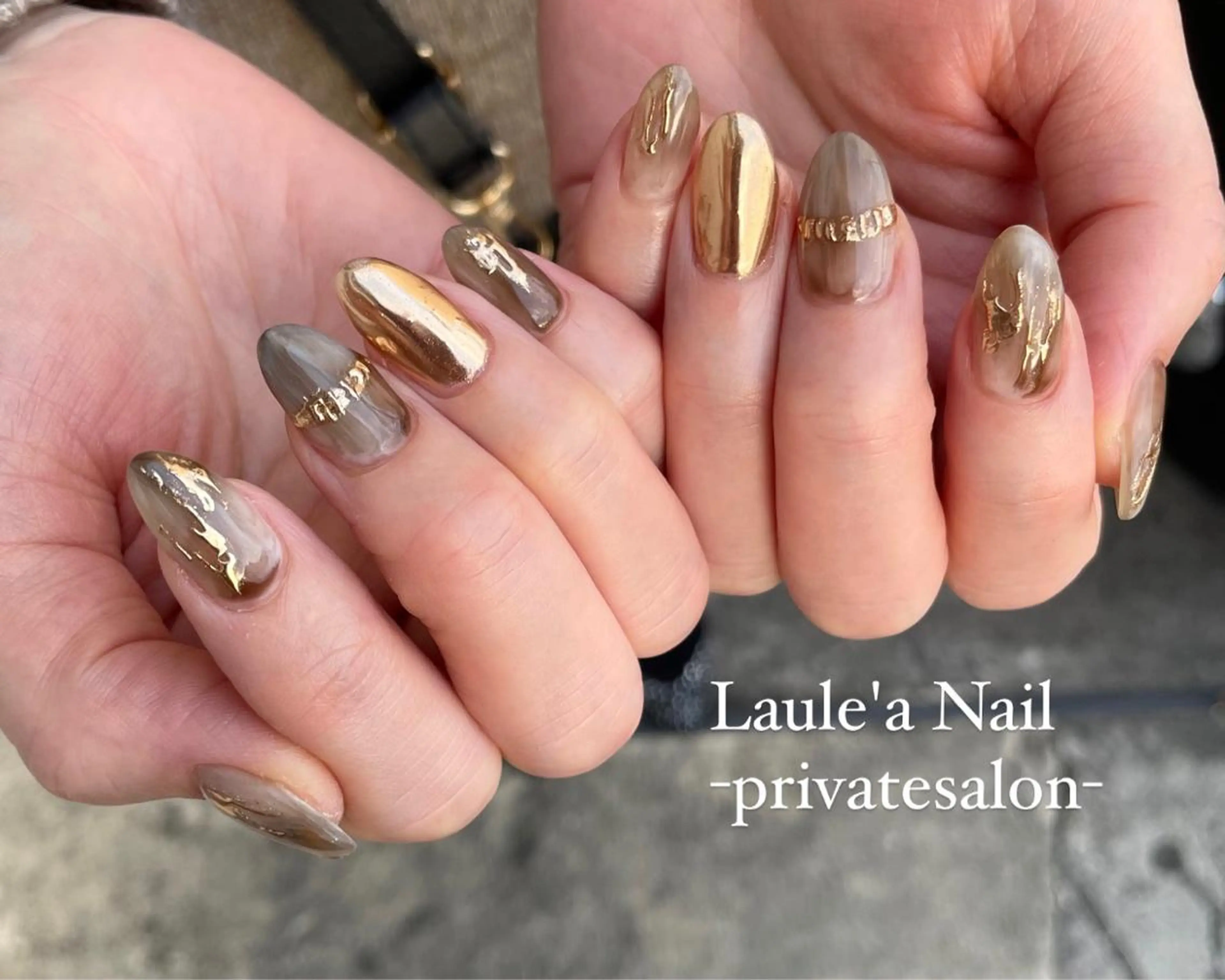 ミディアム ReAnc所属・💎ReAnc💎 （Laule'a ）のネイルデザイン