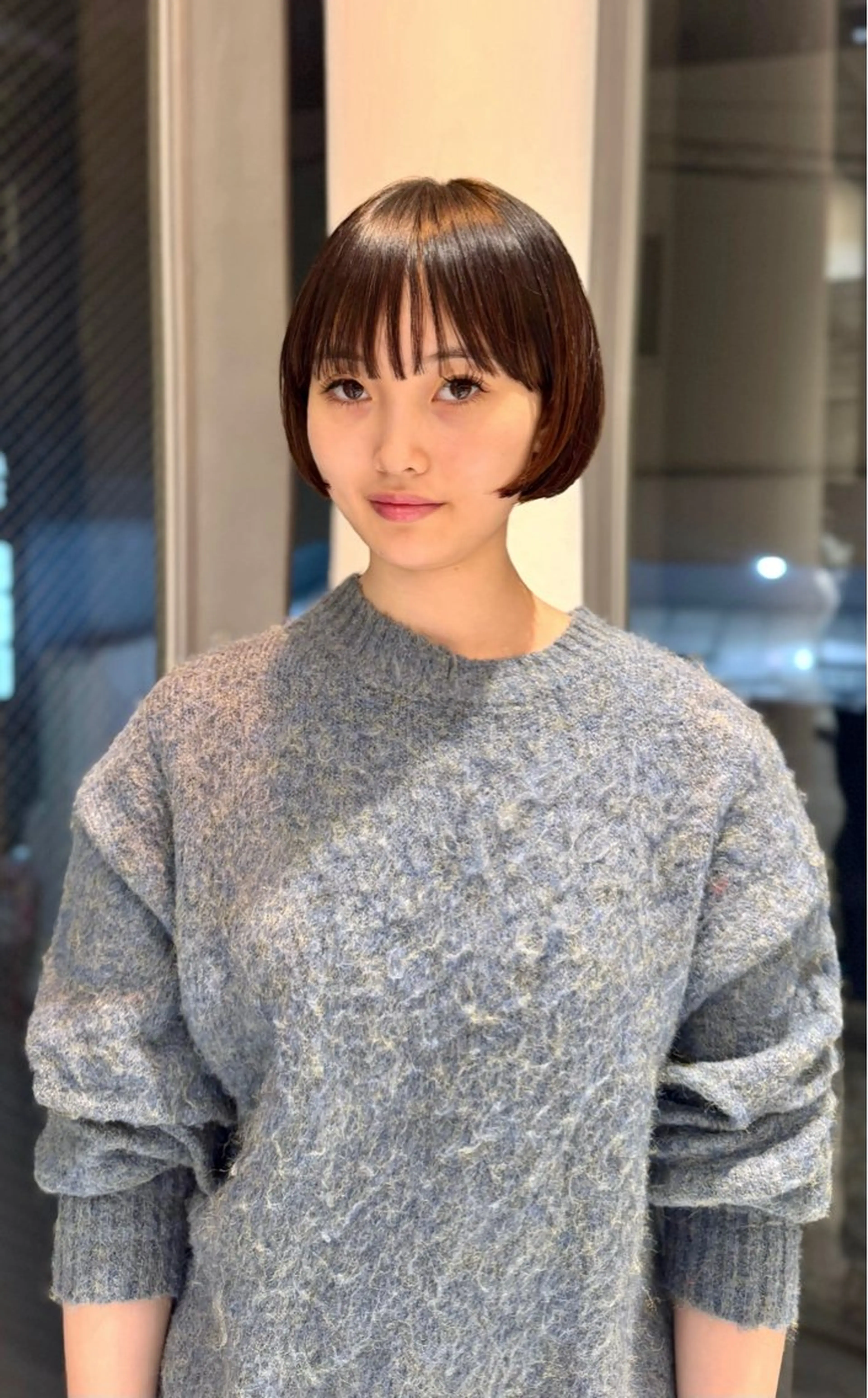 ショート カット ヘアカラー M.SLASH表参道所属・🩵垢抜けボブ /ミニボブ🩵しおのヘアスタイル