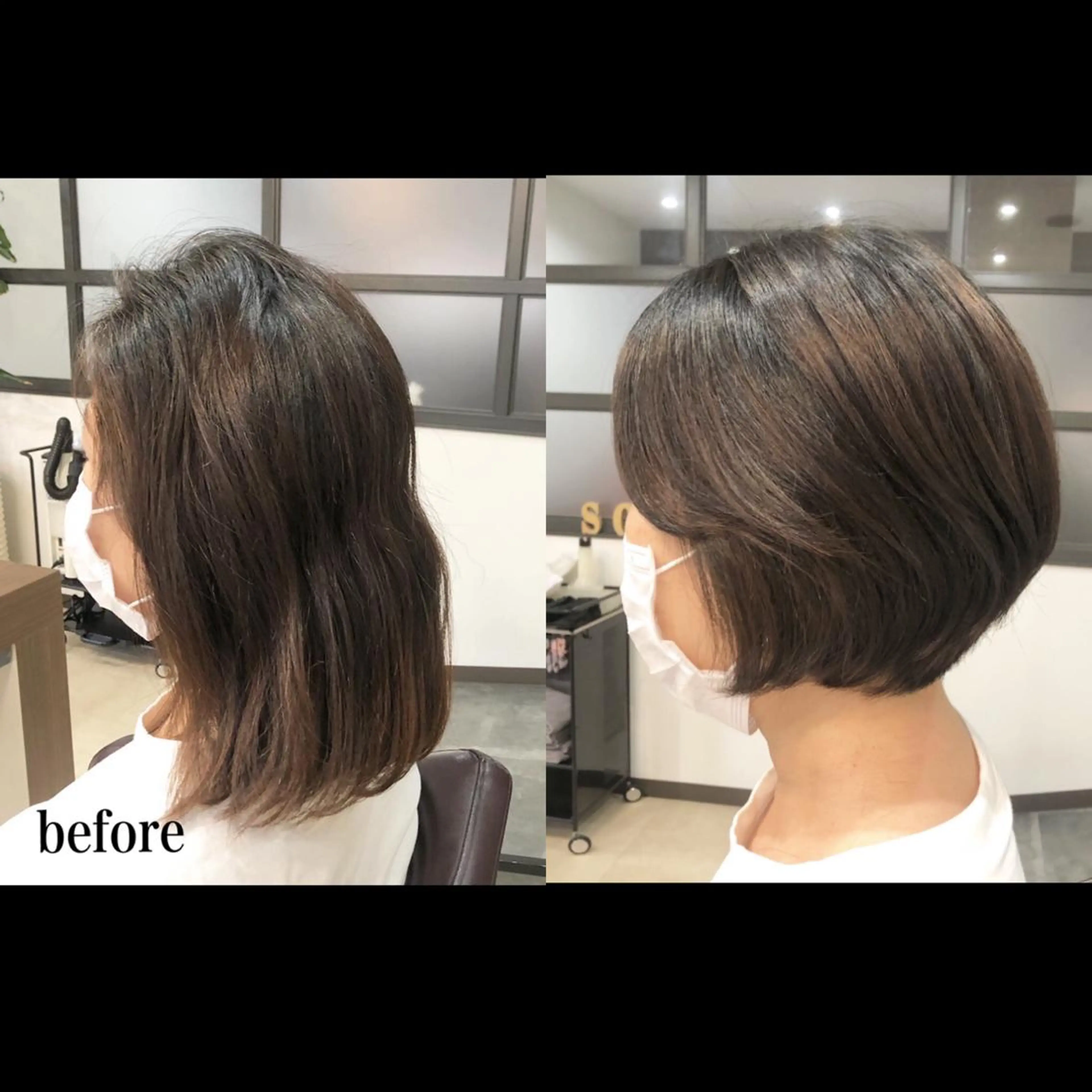 ショート ショートボブ ボブ ショートヘア SOL .✂︎ 松永李帆のヘアスタイル