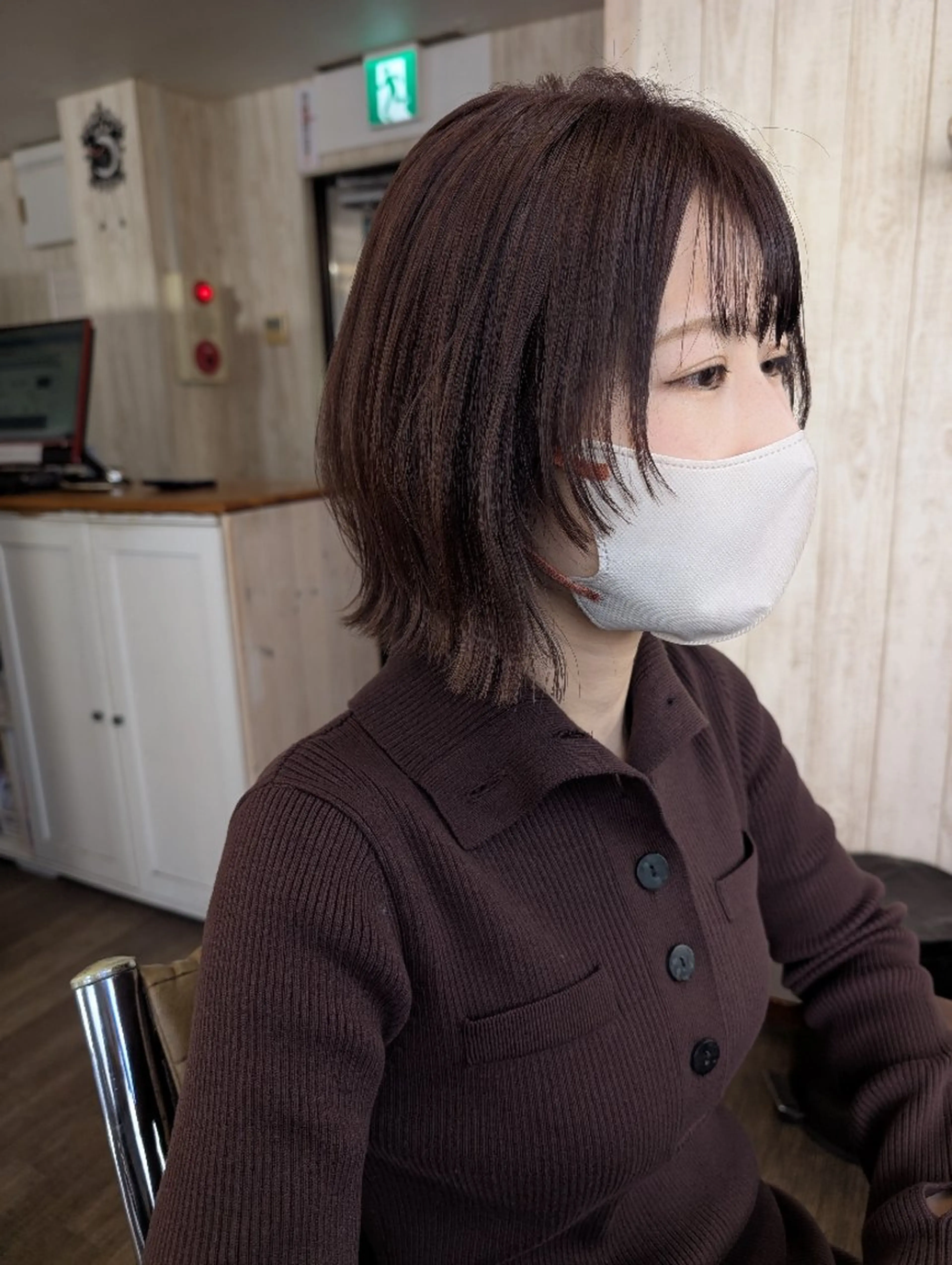 ショート ボブ ショートヘア 小顔カット 外ハネヘア カット ヘアカラー トリートメント MOCO hair flor所属・MOCO hair  flor /kohのヘアスタイル
