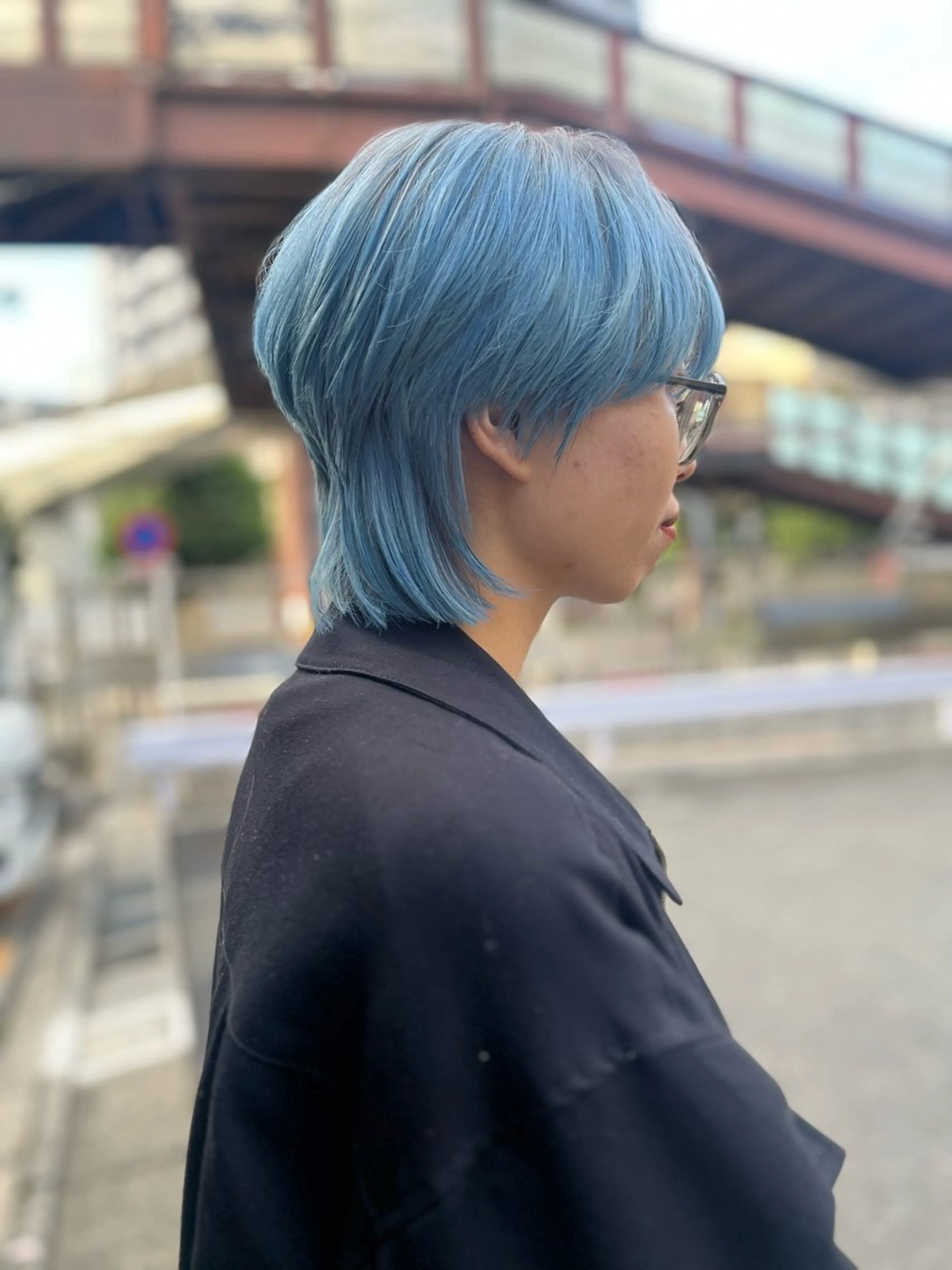 ショート カラー メンズ ヘアカラー 🦮shiori アイドルオタク🦮のヘアスタイル