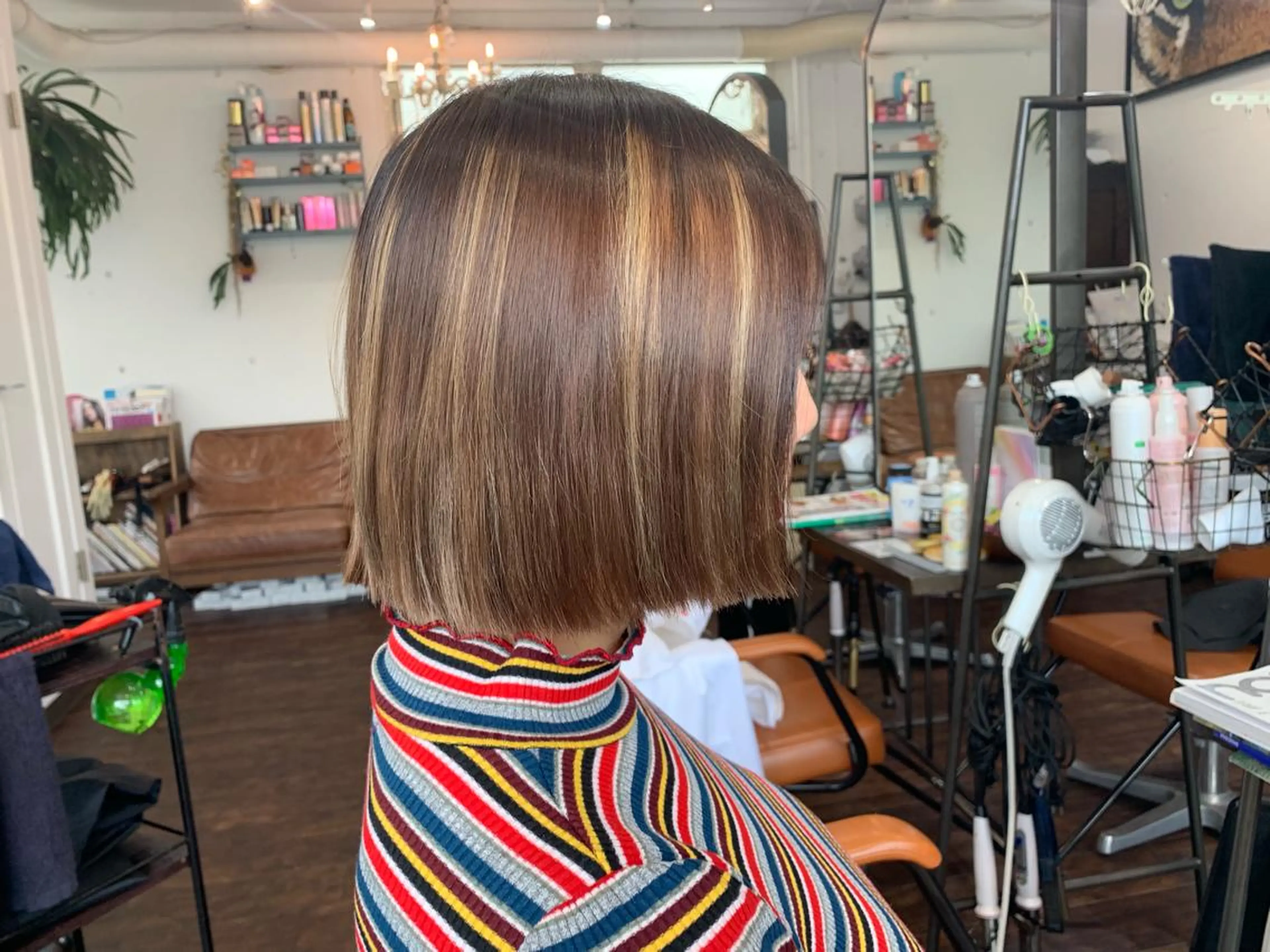 ショート ヘアカラー トリートメント ヘアセット モテ髪提案します💕 髪質改善宗一郎のヘアスタイル